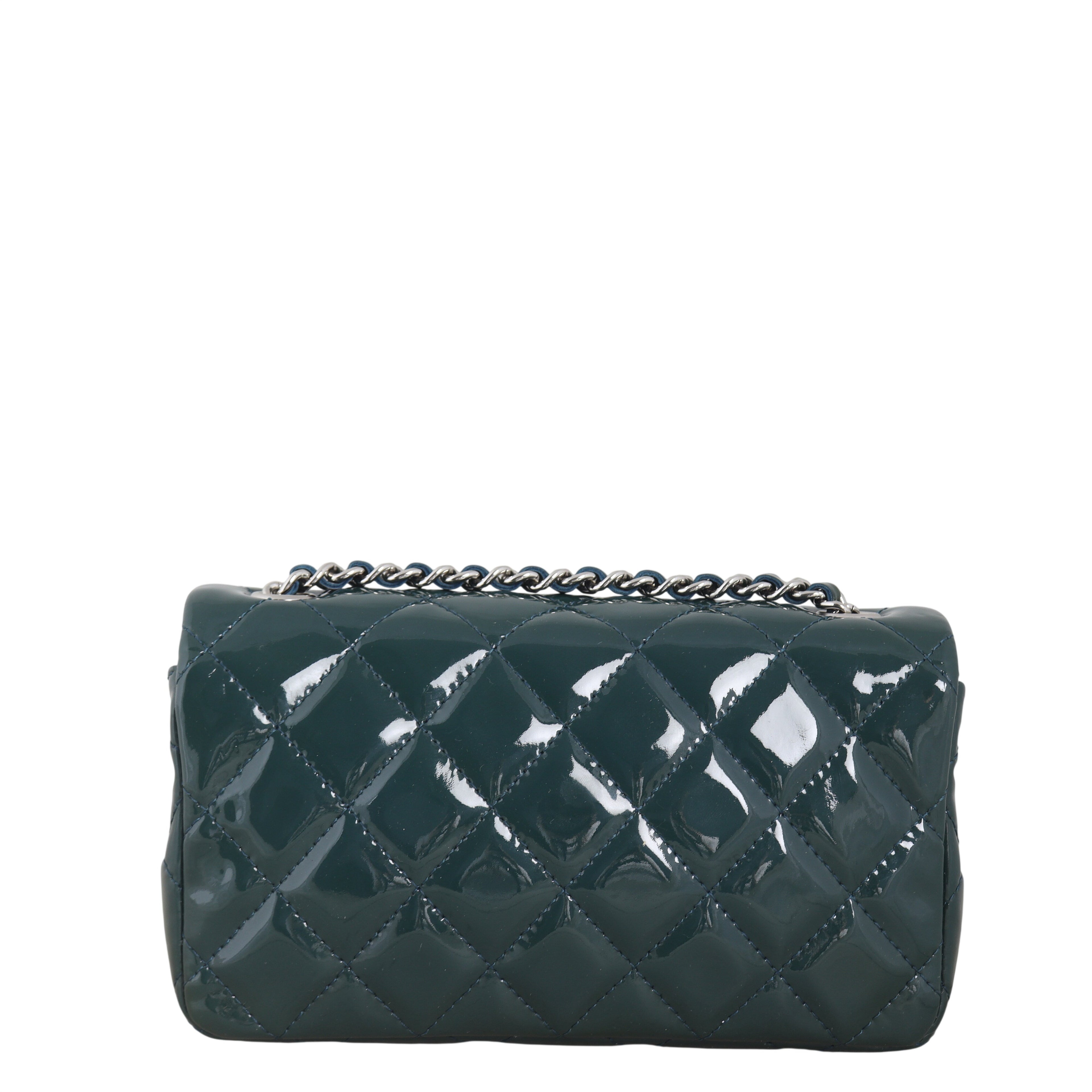 Chanel Classic Flap Extra Mini Rectangular Bag Patent