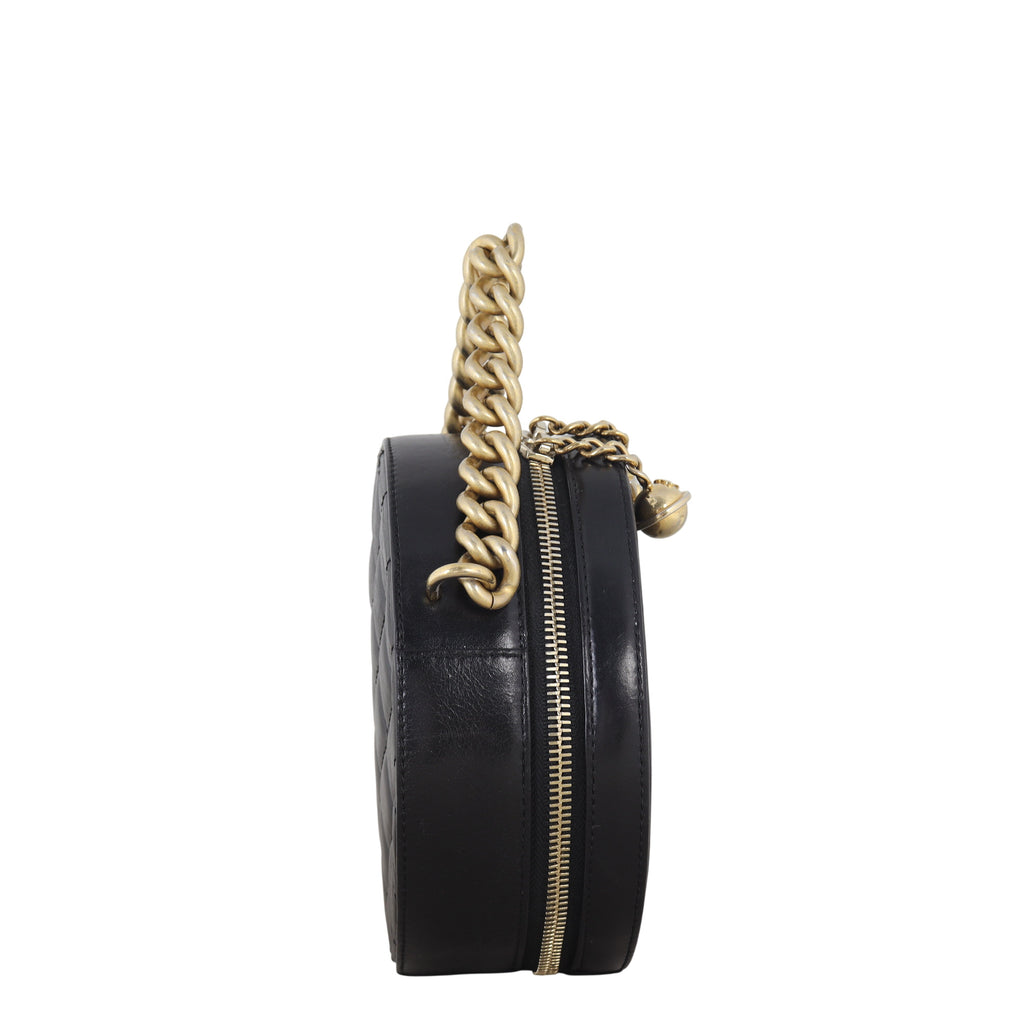 Chanel Round Clutch with Chain