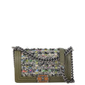 Chanel Boy Old Medium Tweed
