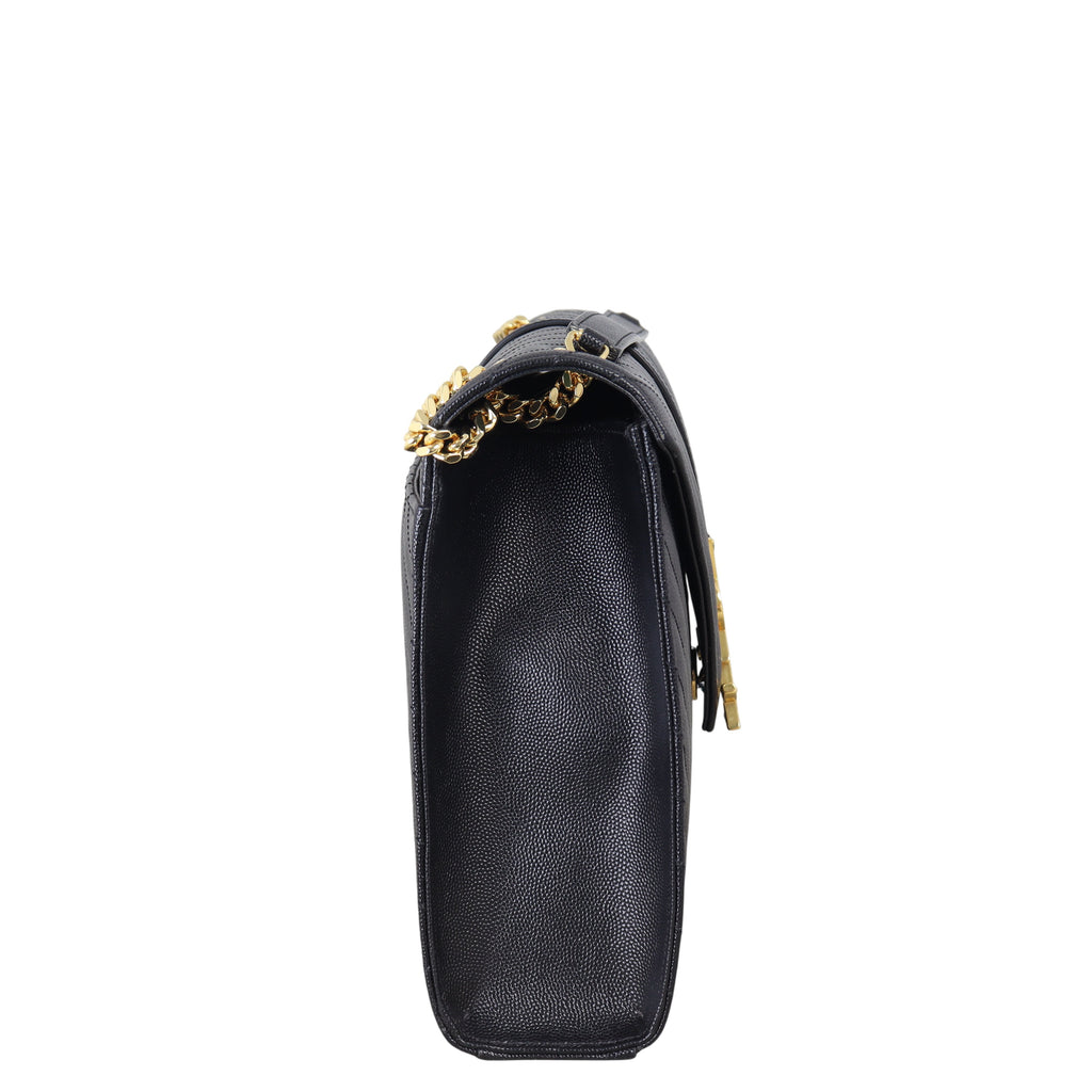Saint Laurent Matelasse Envelope Large Bag