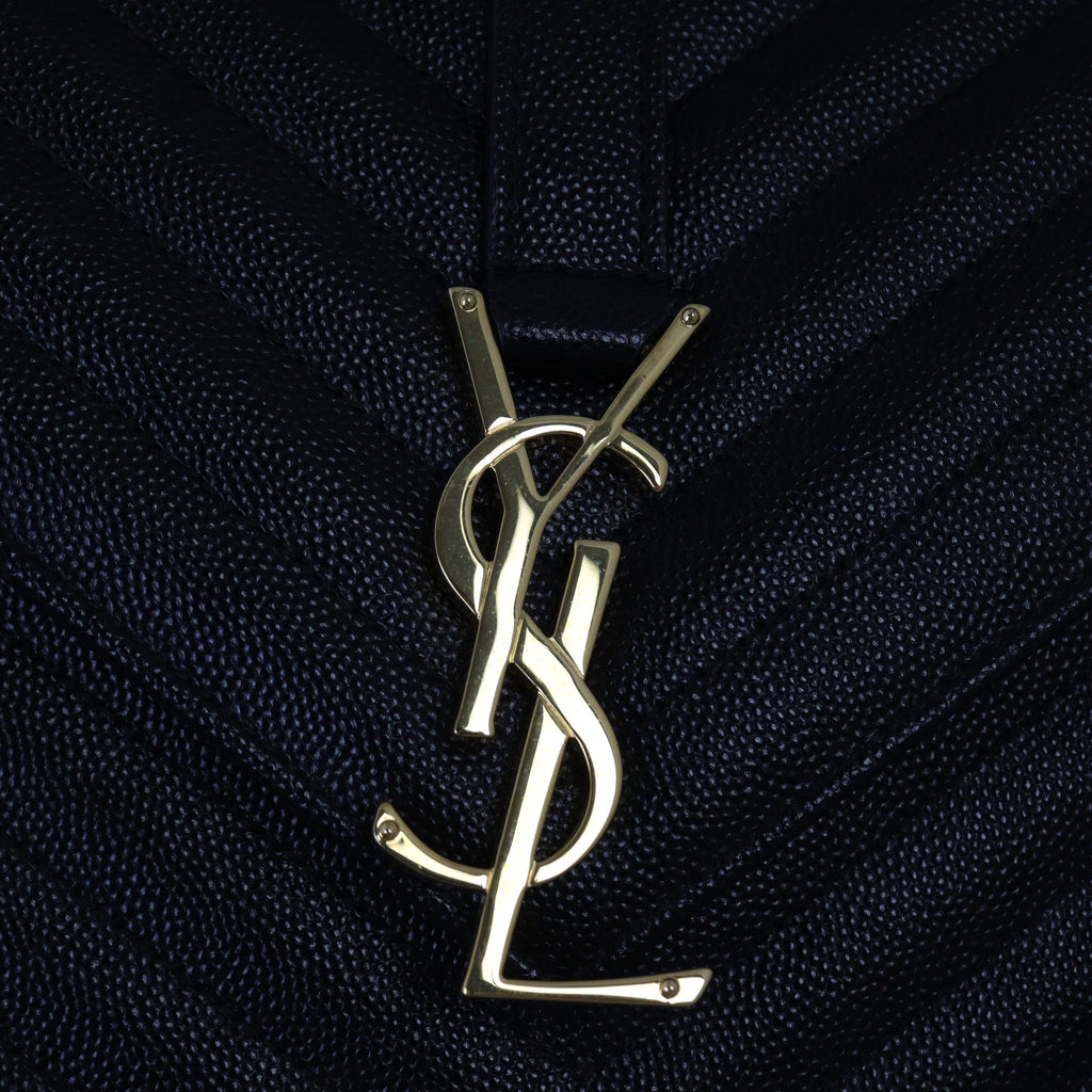Saint Laurent Matelasse Envelope Large Bag