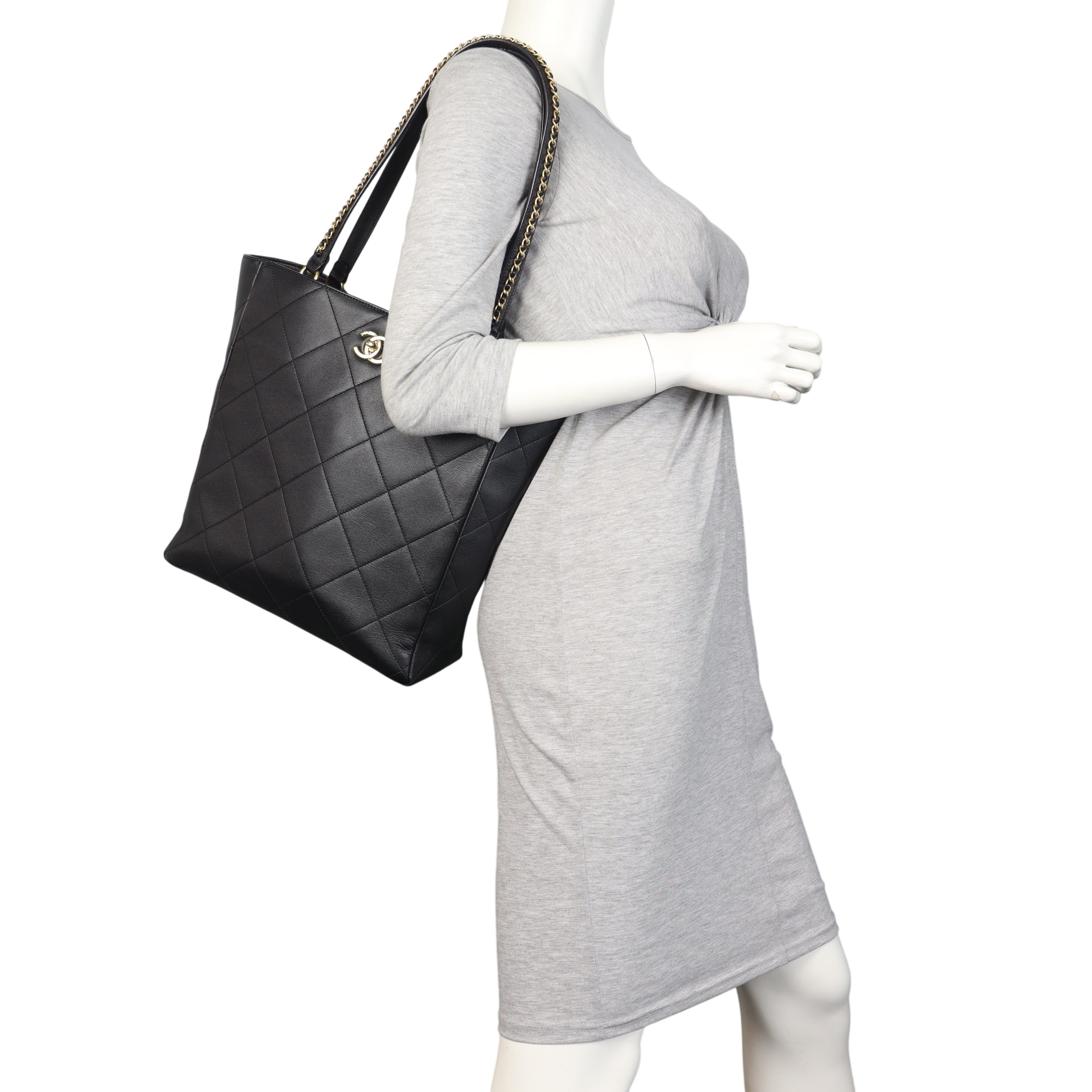 Chanel CC Chain Shopping Tote