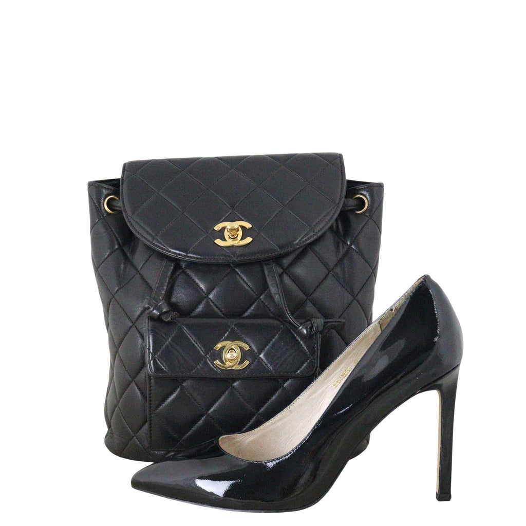 Chanel Duma Quilted Backpack Vintage