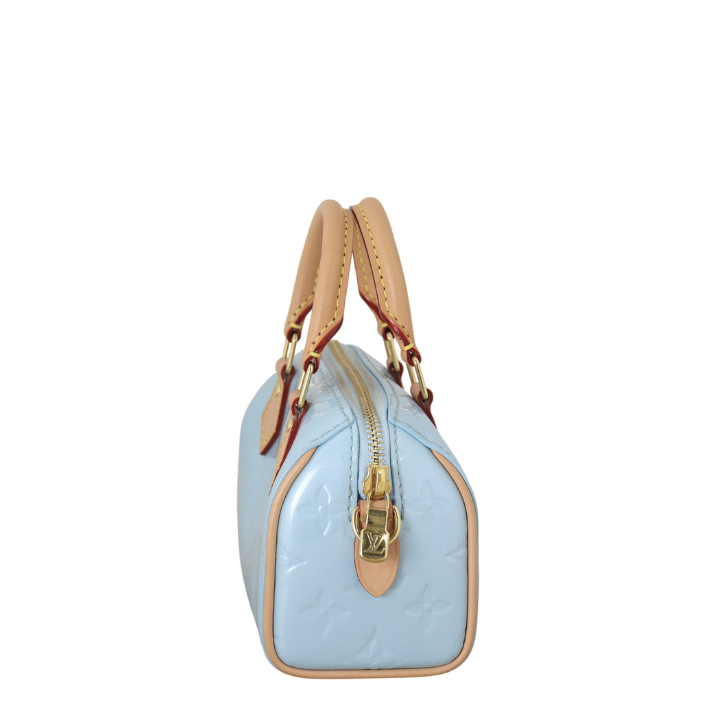 Louis Vuitton Nano Speedy Monogram Vernis