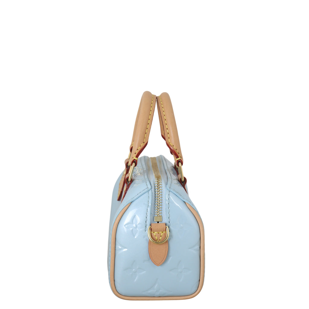 Louis Vuitton Nano Speedy Monogram Vernis