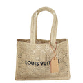 Louis Vuitton Summer Shopper Tote MM Raffia
