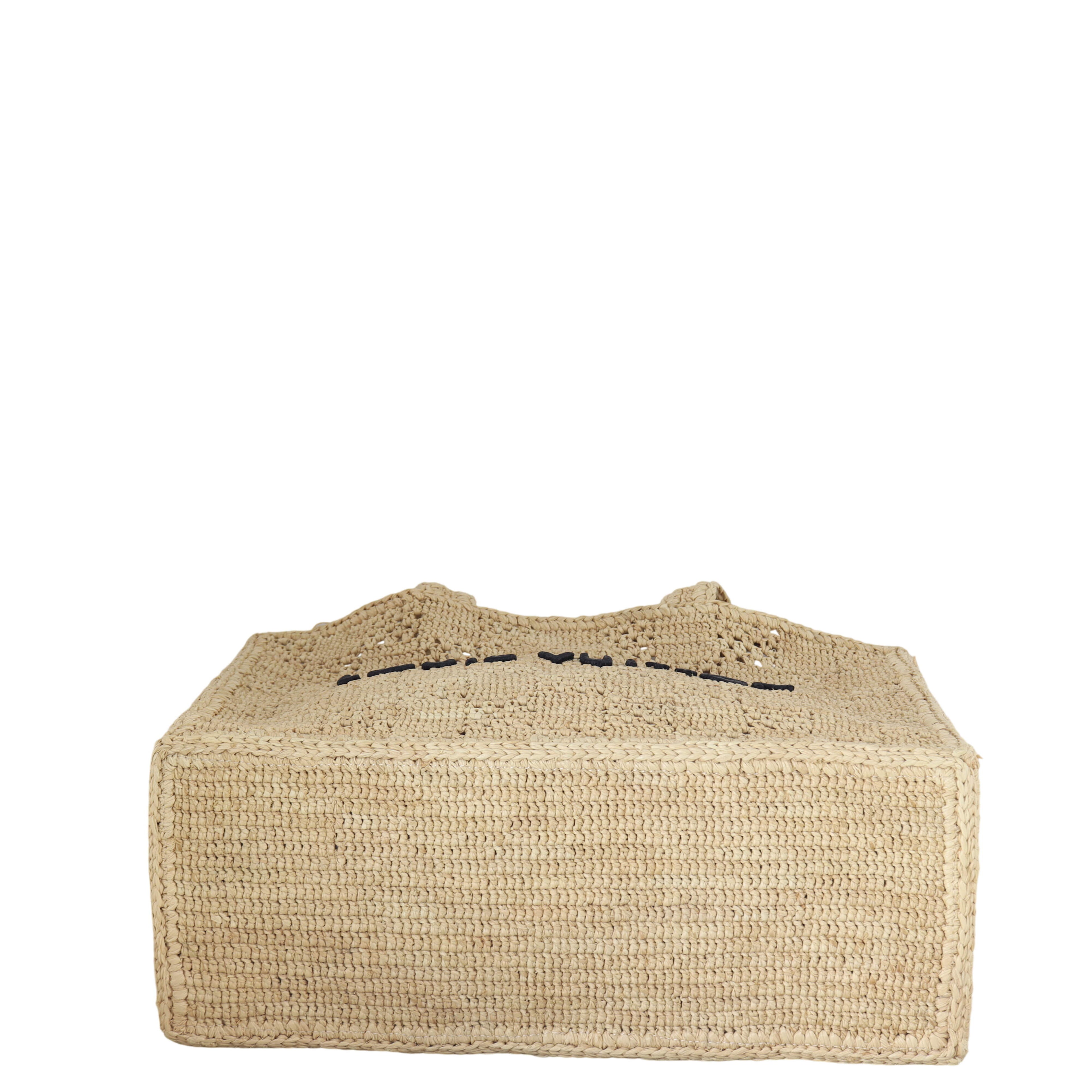 Louis Vuitton Summer Shopper Tote MM Raffia
