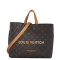 Louis Vuitton Shopper Tote MM Monogram Leather