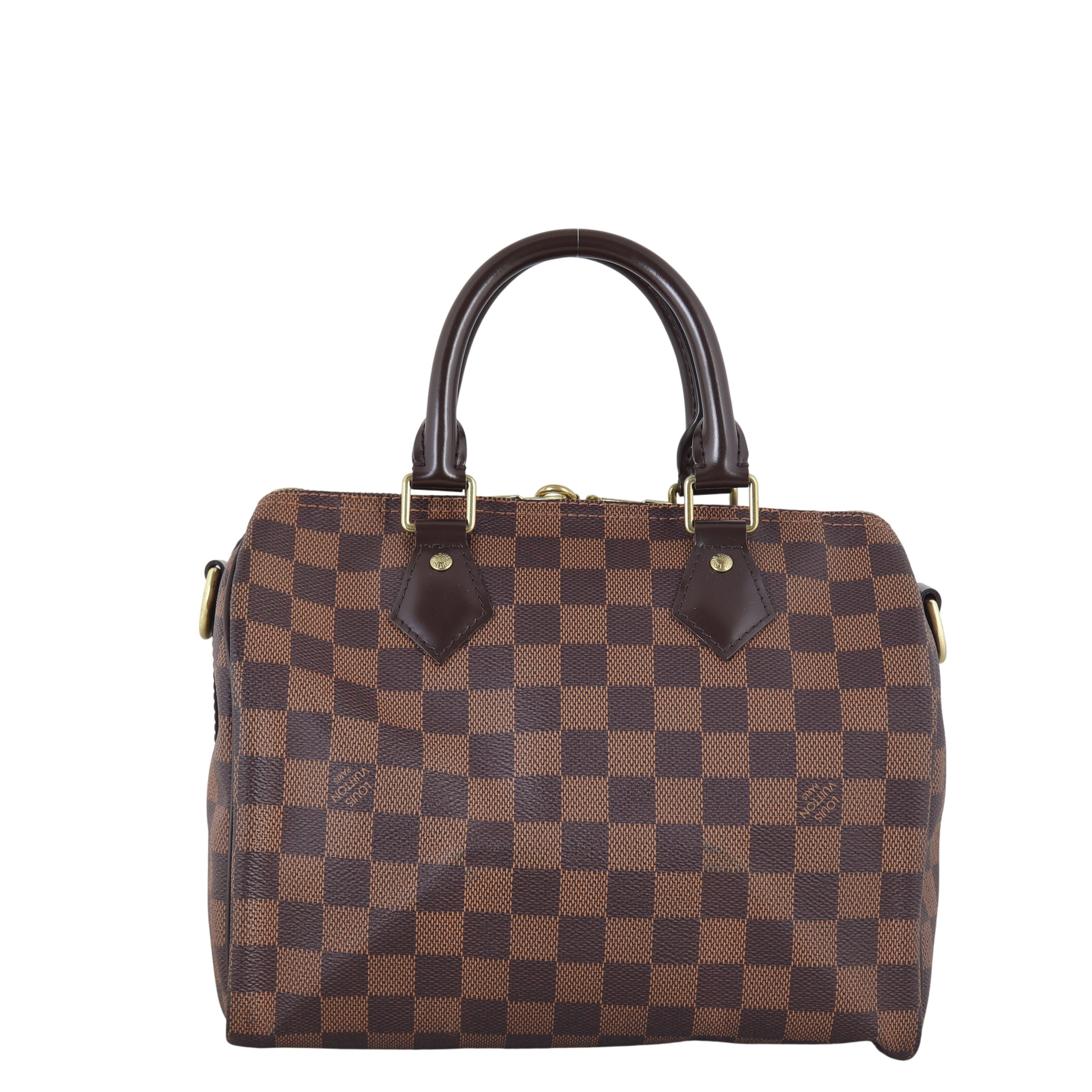 Louis Vuitton Speedy 25 Bandouliere Damier Ebene