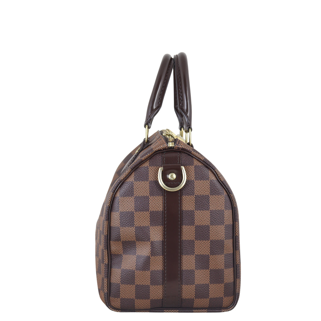 Louis Vuitton Speedy 25 Bandouliere Damier Ebene