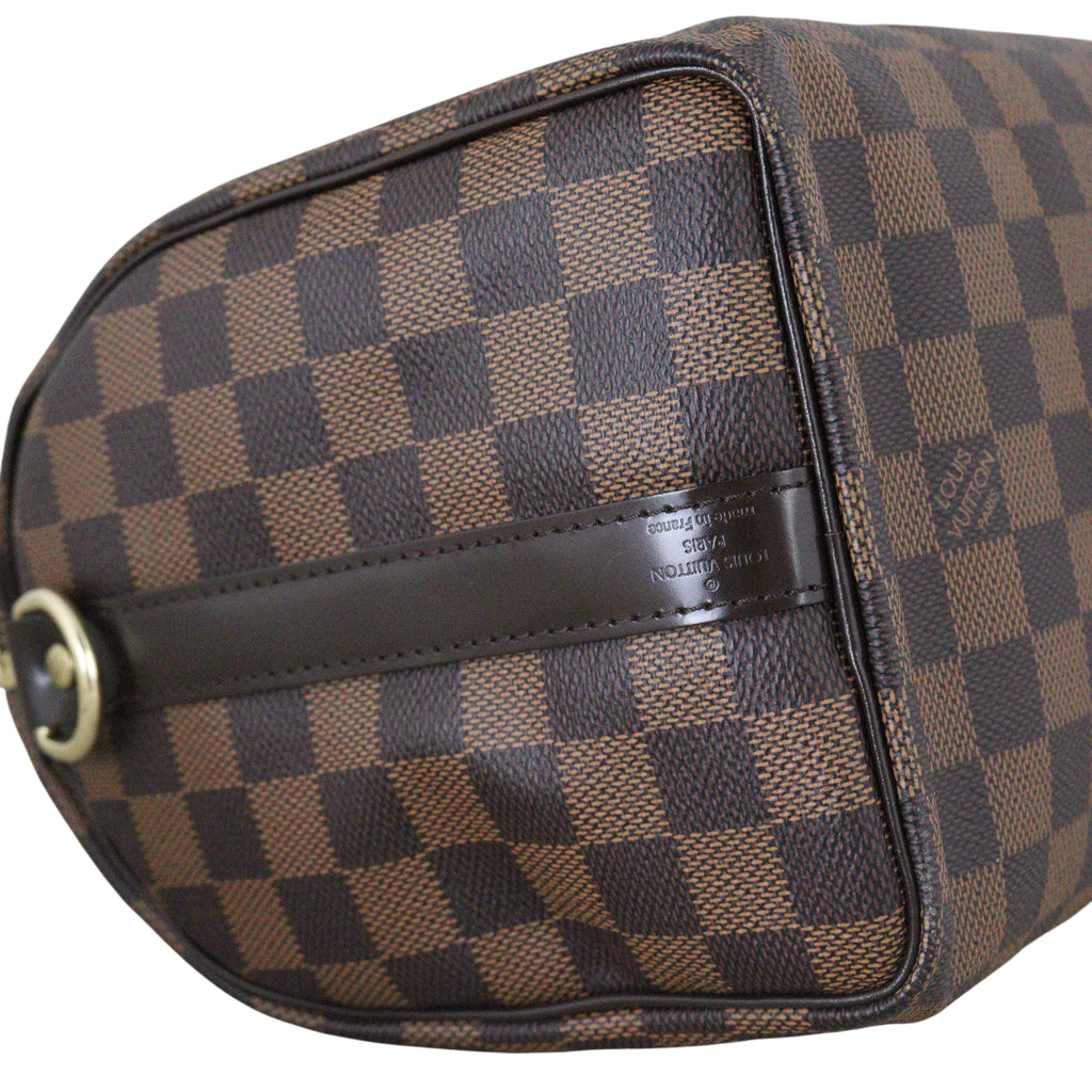 Louis Vuitton Speedy 25 Bandouliere Damier Ebene