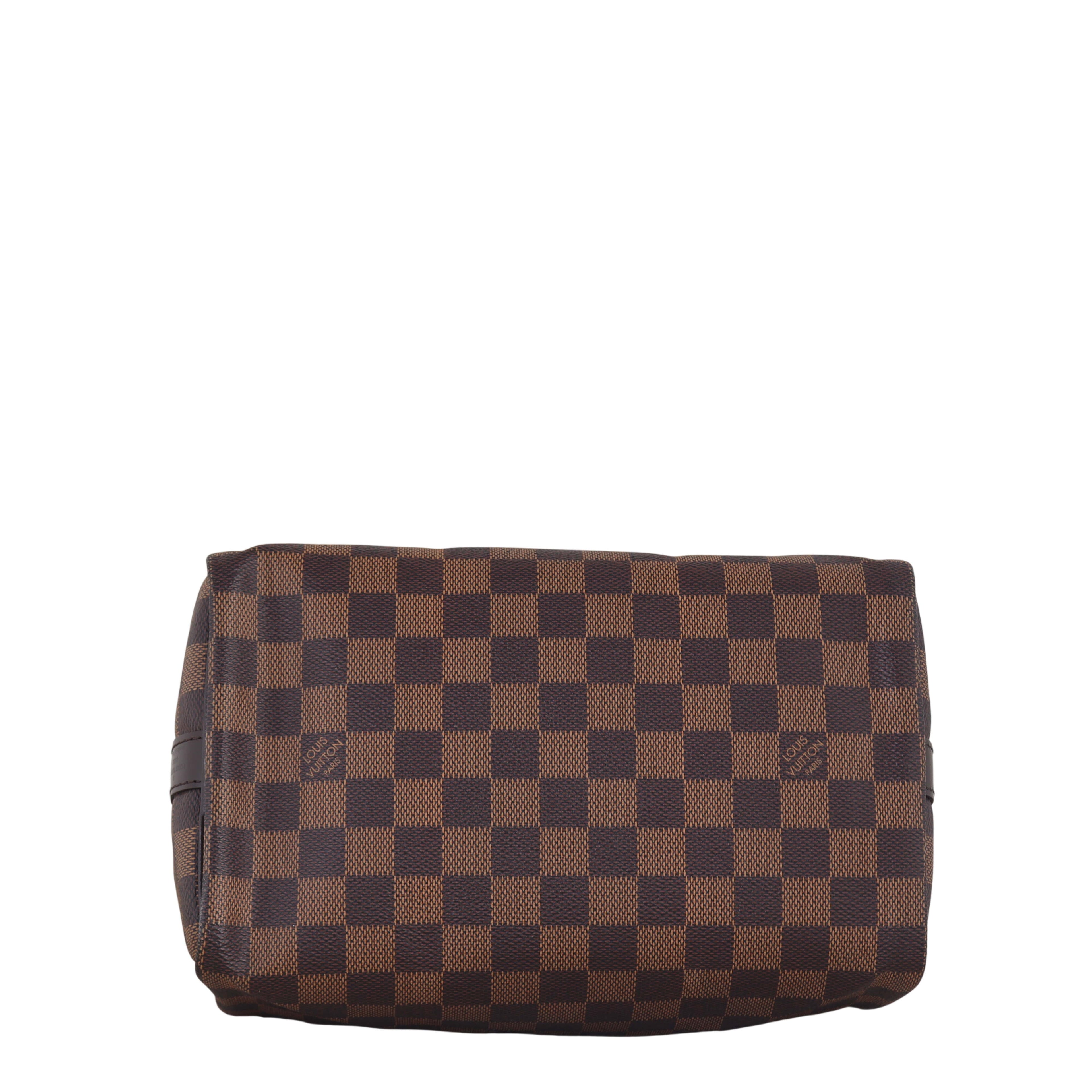 Louis Vuitton Speedy 25 Bandouliere Damier Ebene