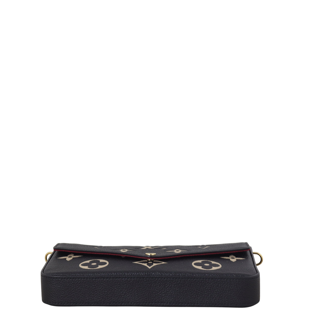 Louis Vuitton Pochette Felicie Monogram Empreinte Giant Bicolour
