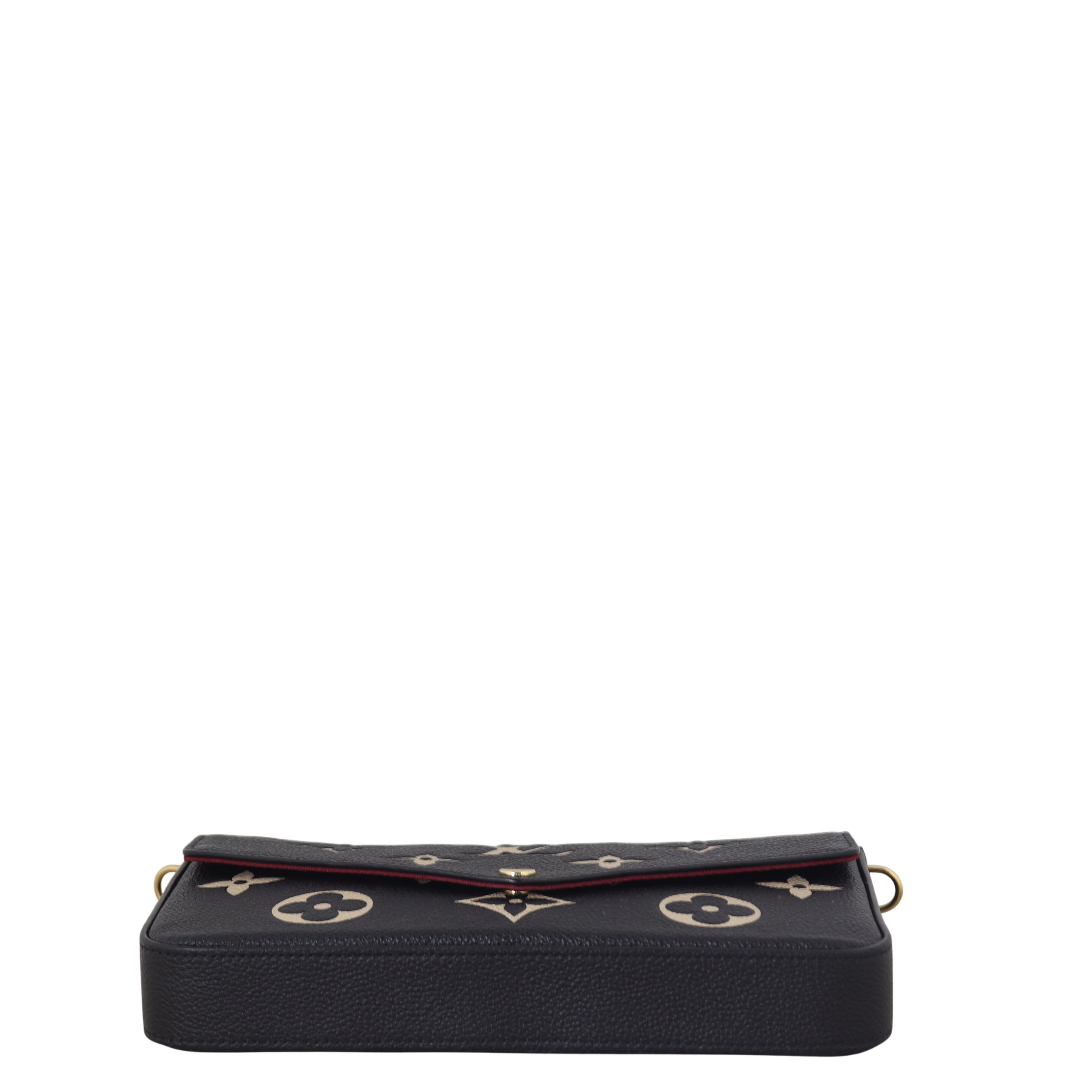 Louis Vuitton Pochette Felicie Monogram Empreinte Giant Bicolour
