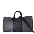 Louis Vuitton Keepall 50 Bandouliere Monogram Eclipse Reverse