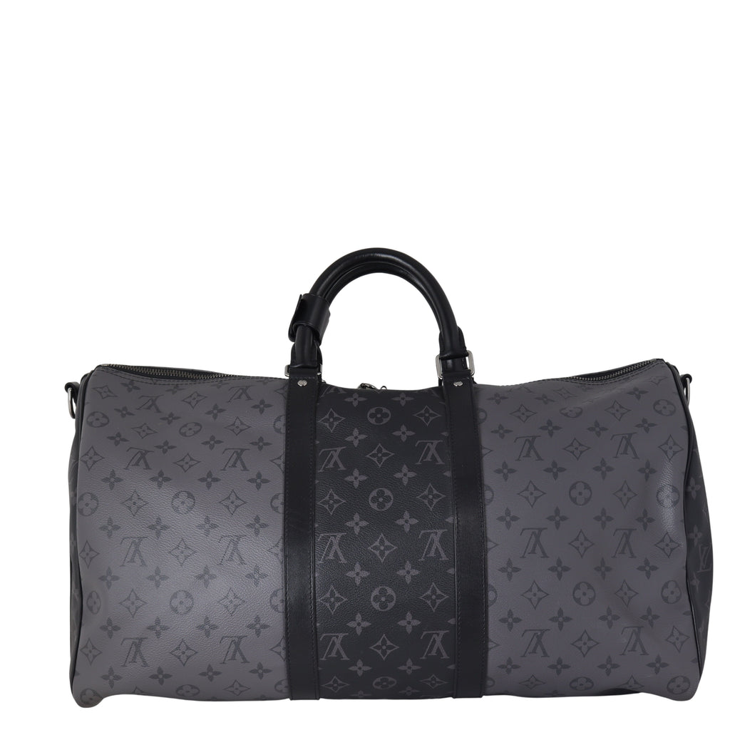 Louis Vuitton Keepall 50 Bandouliere Monogram Eclipse Reverse