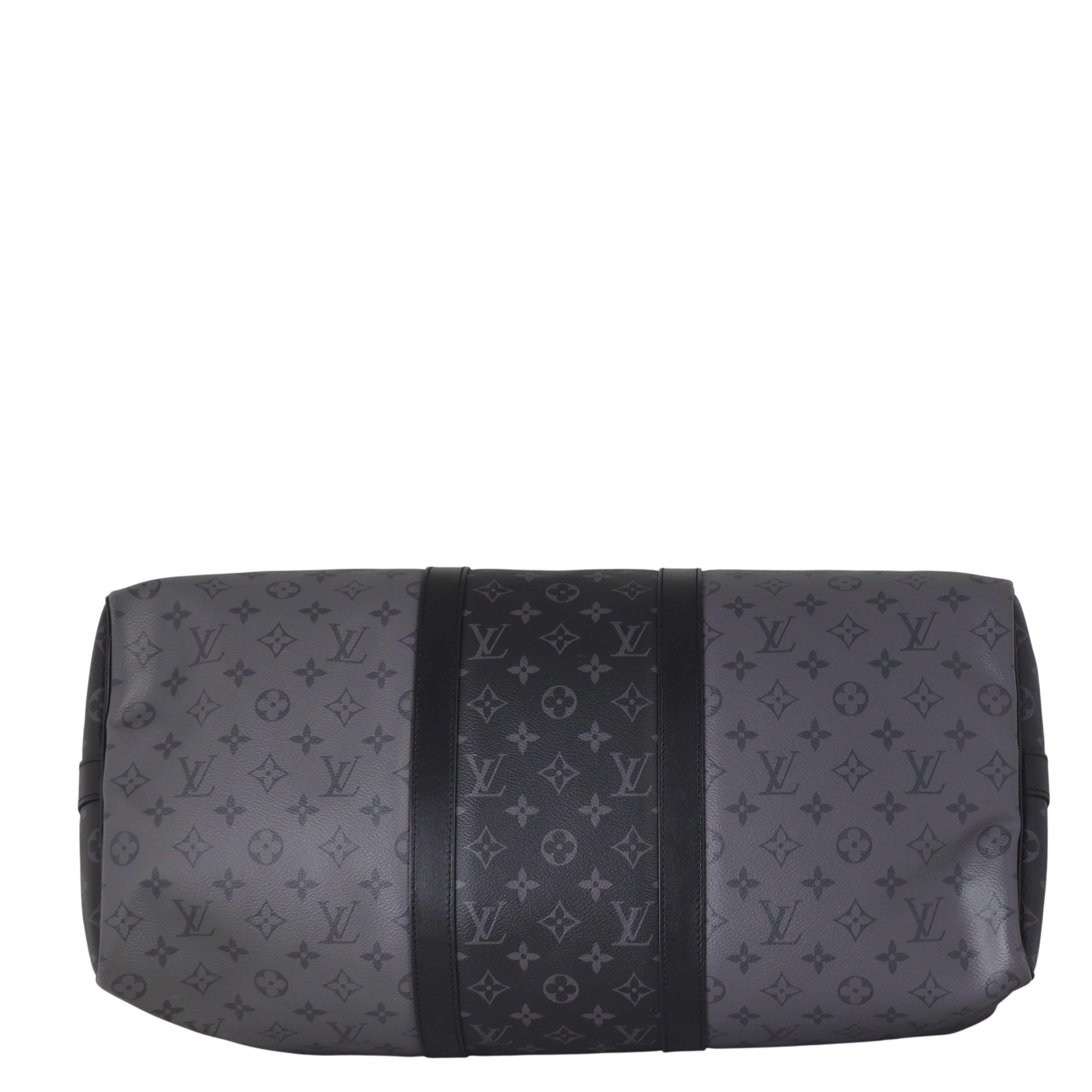 Louis Vuitton Keepall 50 Bandouliere Monogram Eclipse Reverse