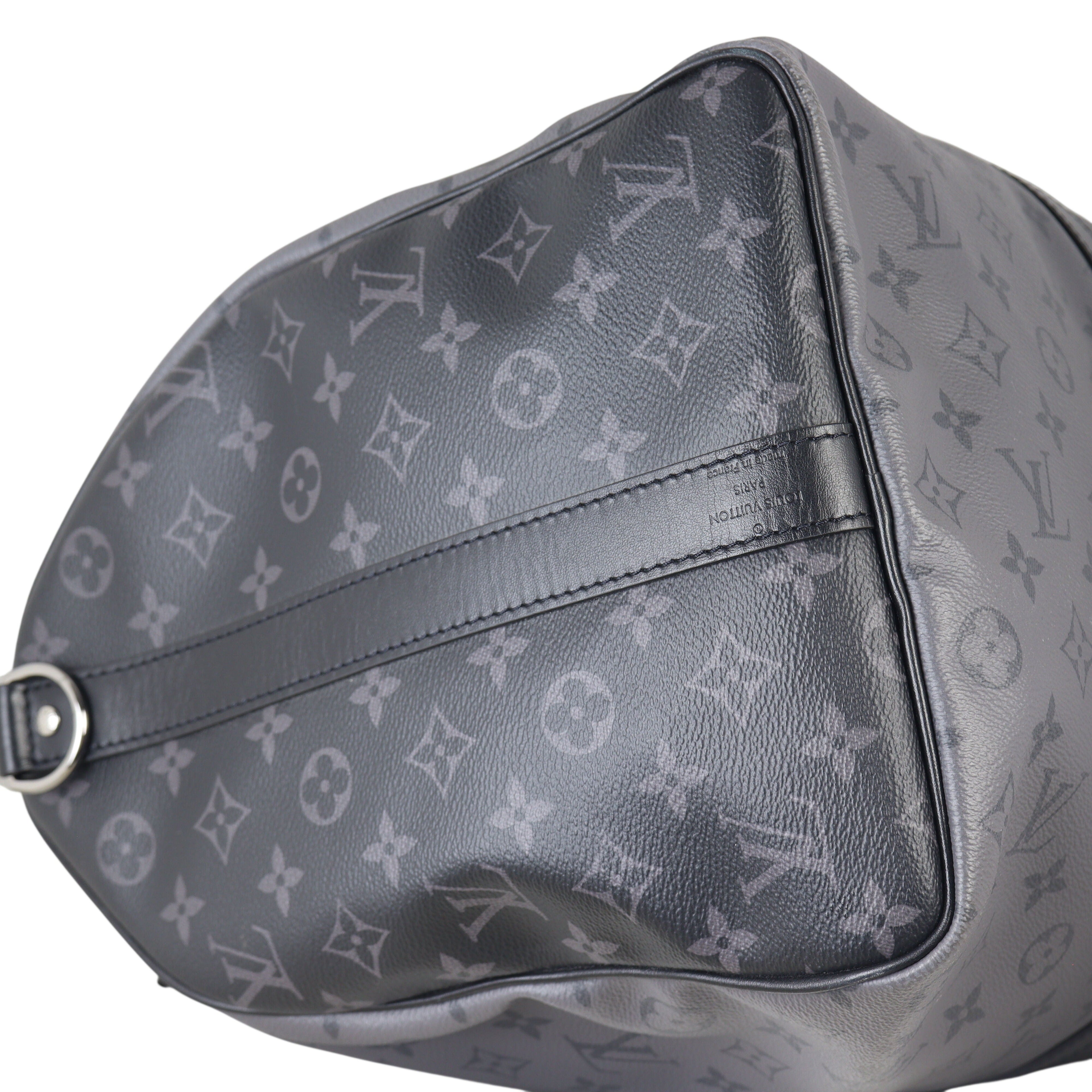 Louis Vuitton Keepall 50 Bandouliere Monogram Eclipse Reverse