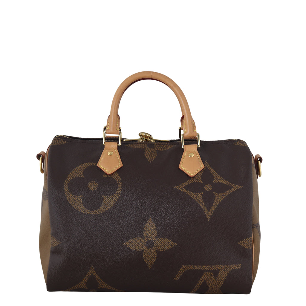 Louis Vuitton Speedy 30 Bandouliere Monogram Reverse Giant