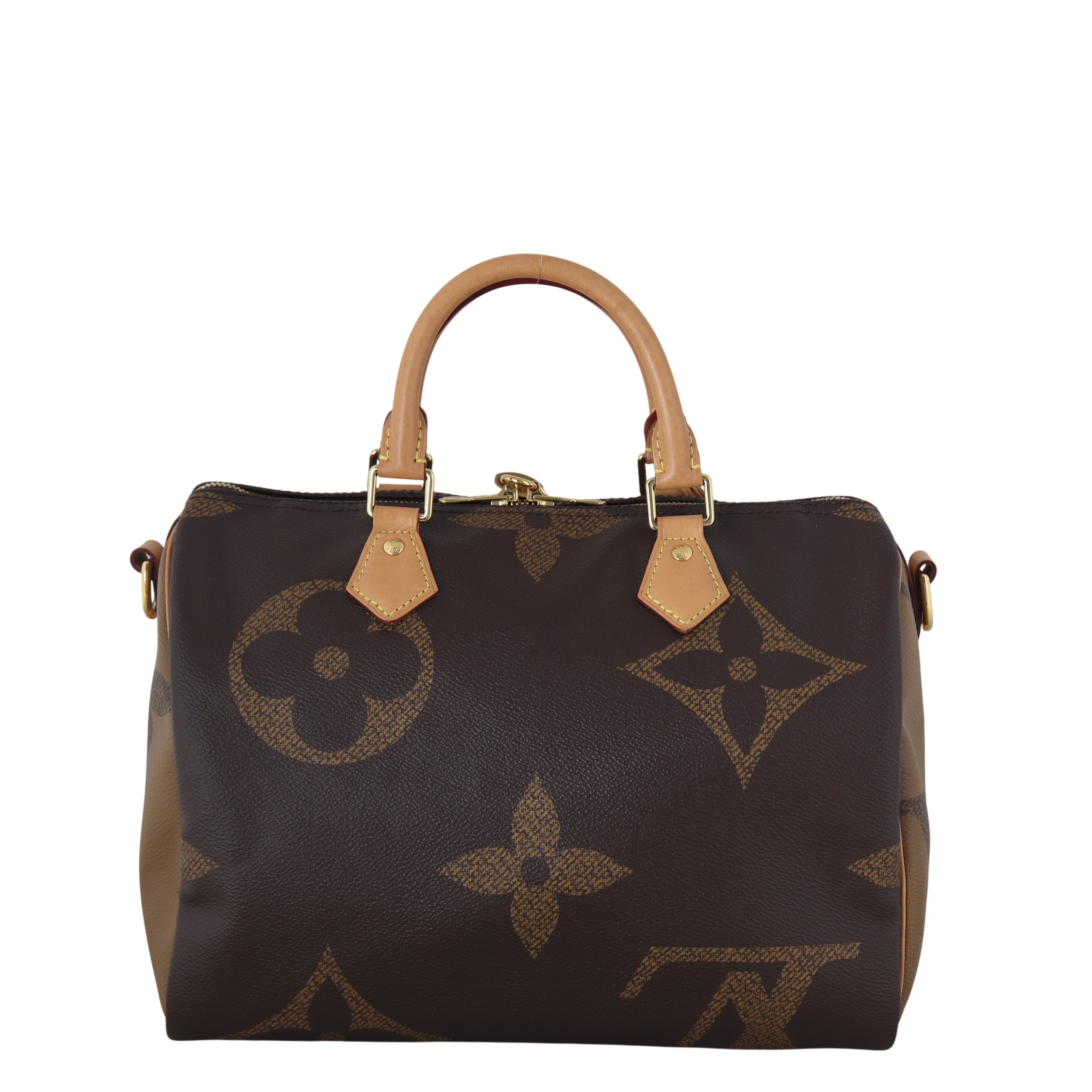 Louis Vuitton Speedy 30 Bandouliere Monogram Reverse Giant