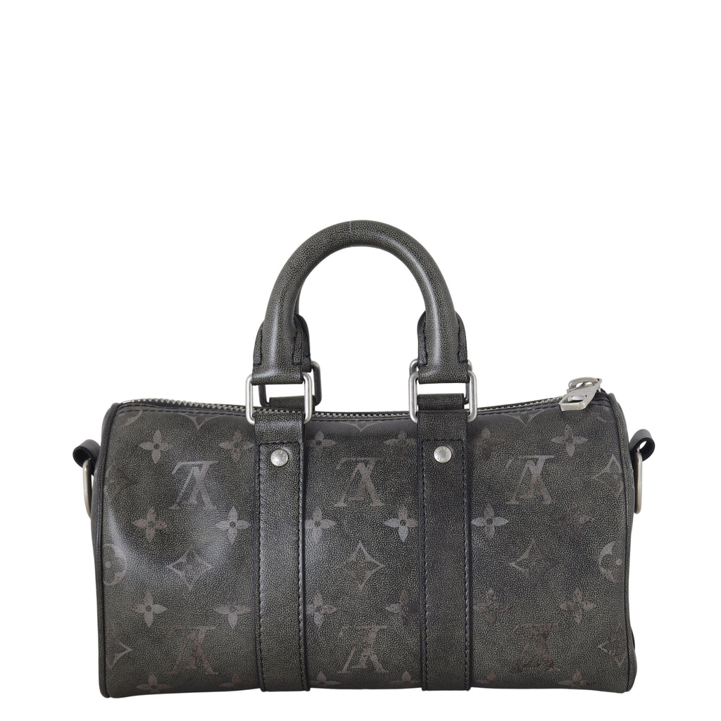 Louis Vuitton Keepall 25 Bandouliere Monogram Brushed