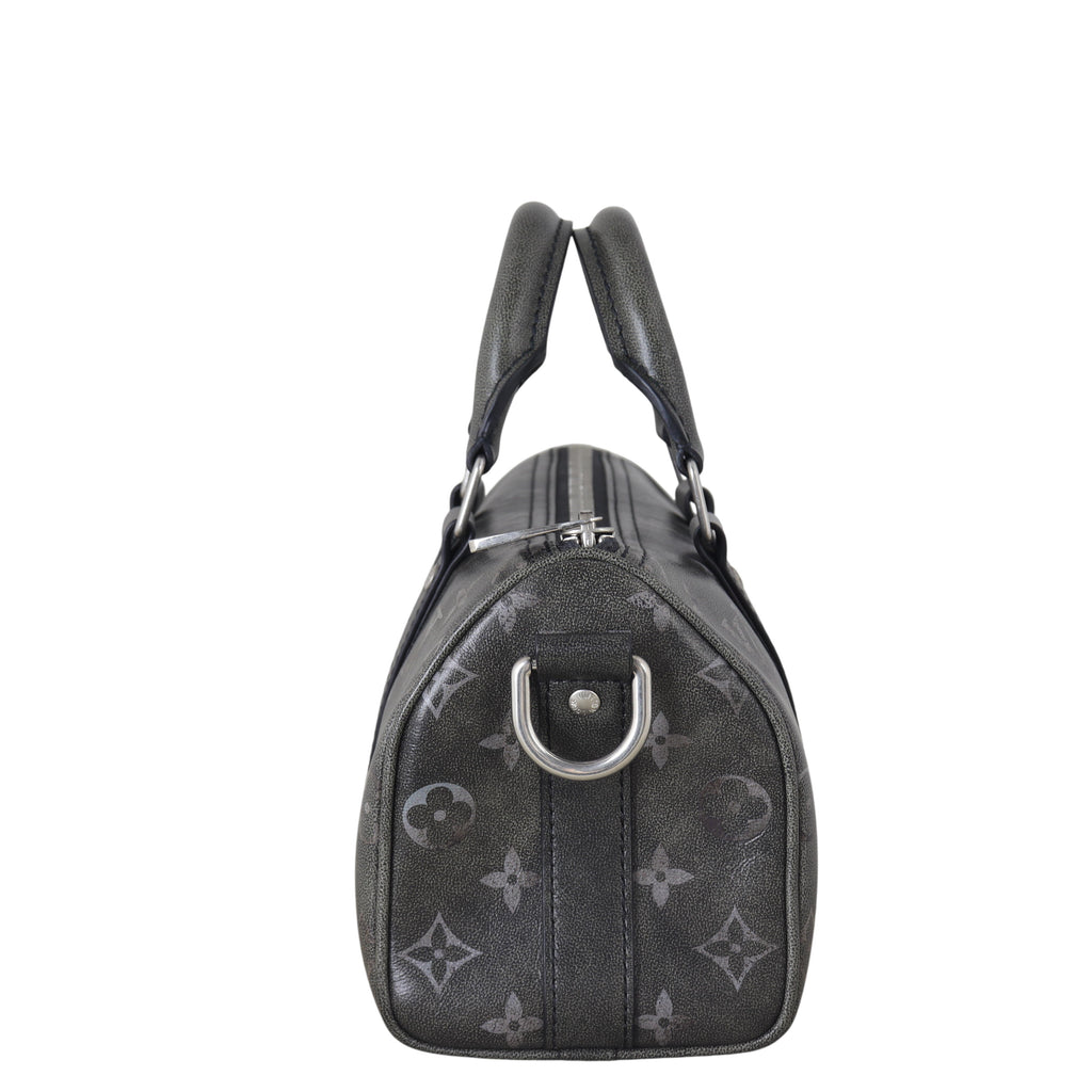 Louis Vuitton Keepall 25 Bandouliere Monogram Brushed