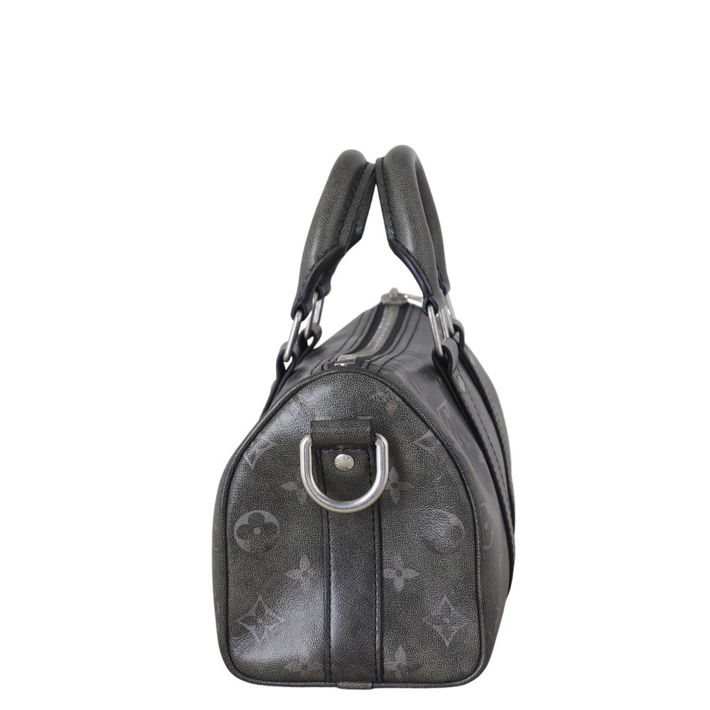 Louis Vuitton Keepall 25 Bandouliere Monogram Brushed