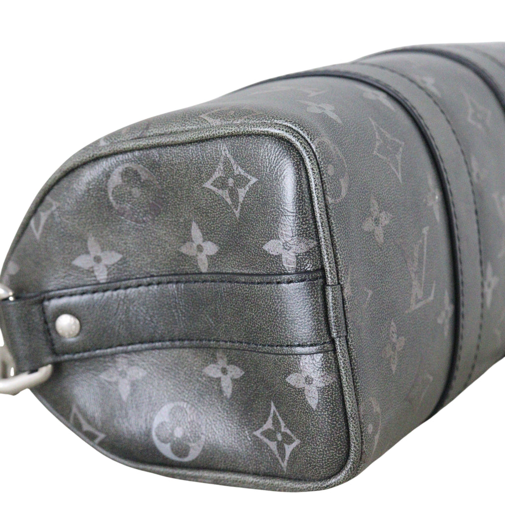 Louis Vuitton Keepall 25 Bandouliere Monogram Brushed