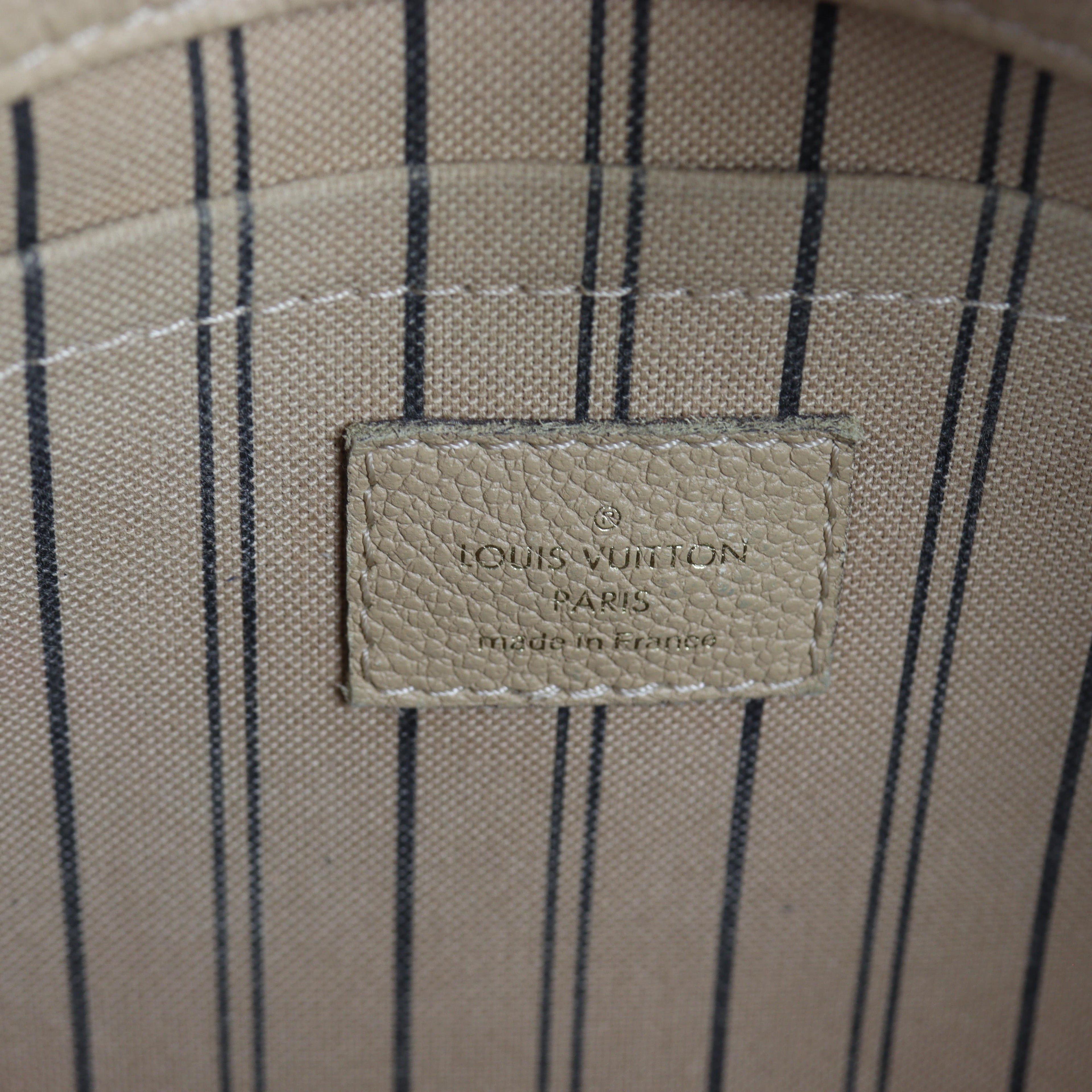 Louis Vuitton Montaigne MM Monogram Empreinte