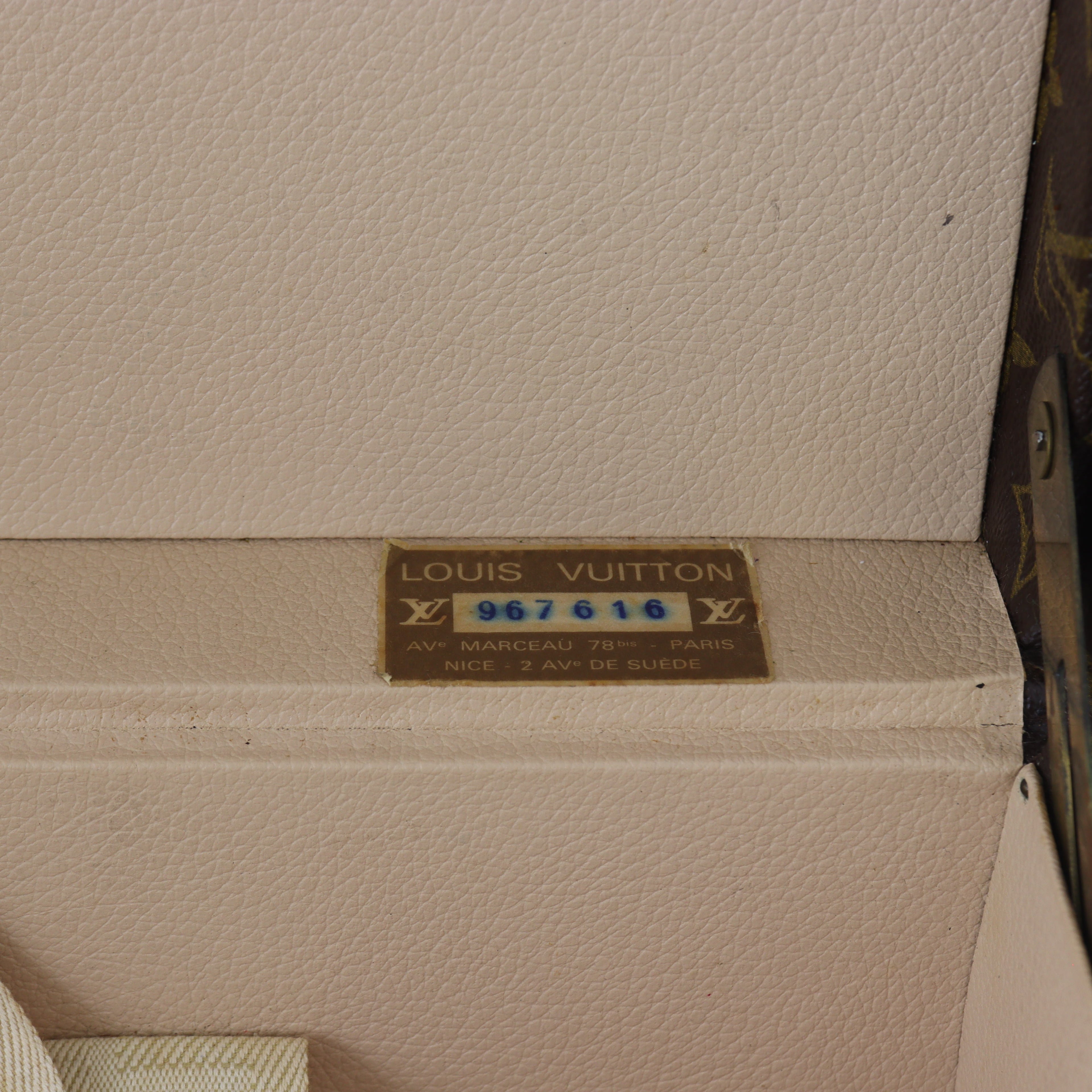 Louis Vuitton Cotteville 50 Trunk Case Monogram