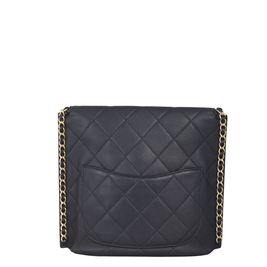 Chanel Quilted Hobo Bag Small