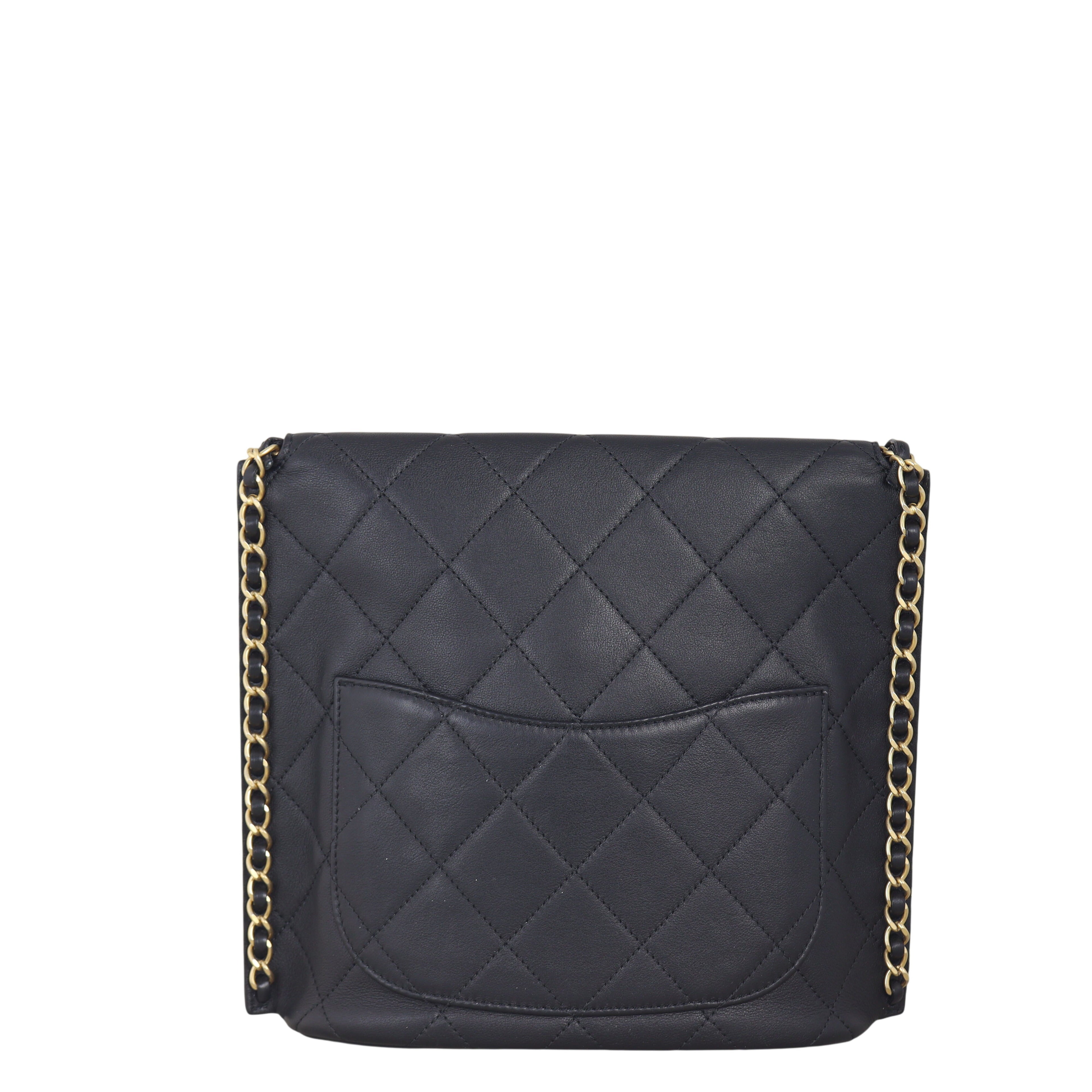 Chanel Quilted Hobo Bag Small