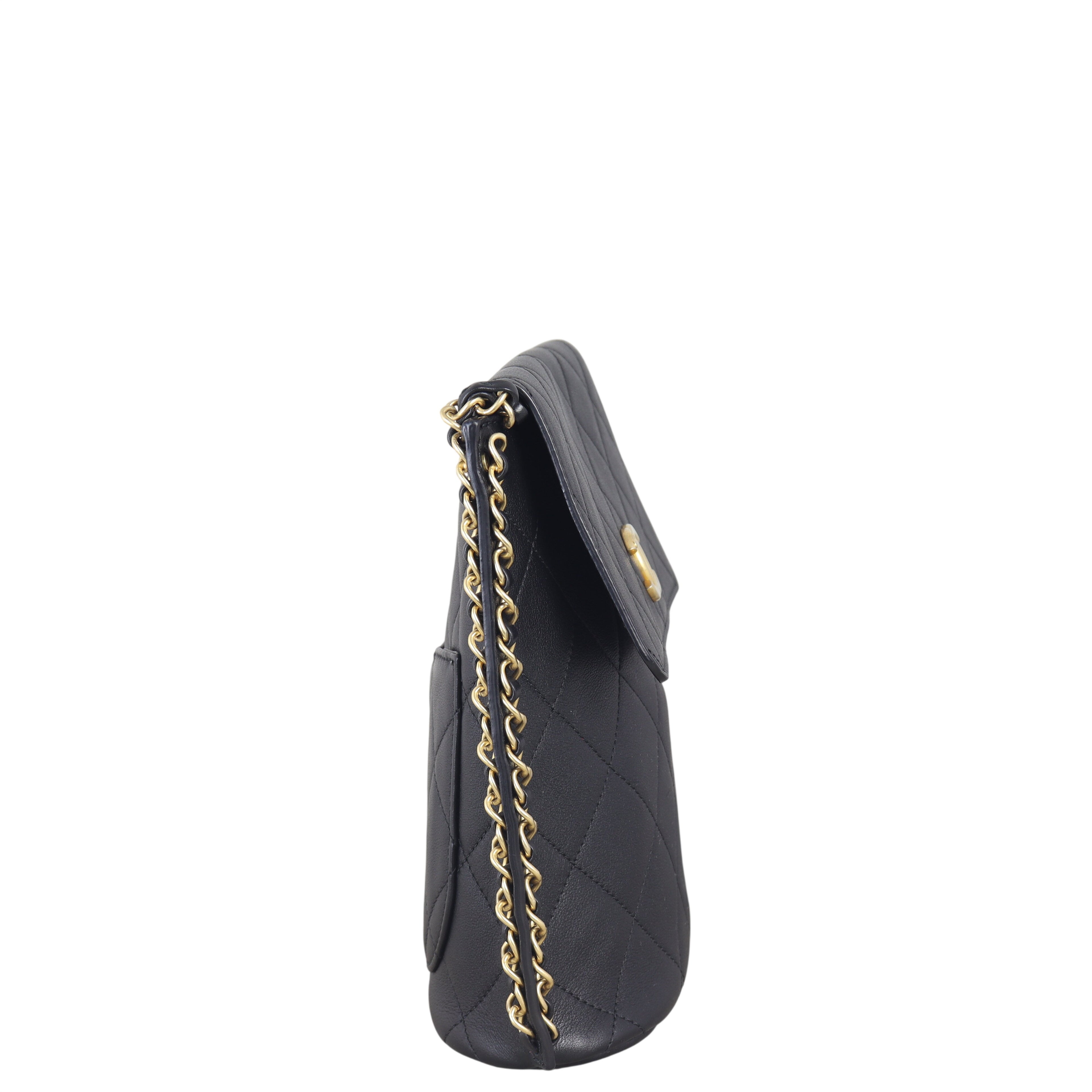 Chanel Quilted Hobo Bag Small