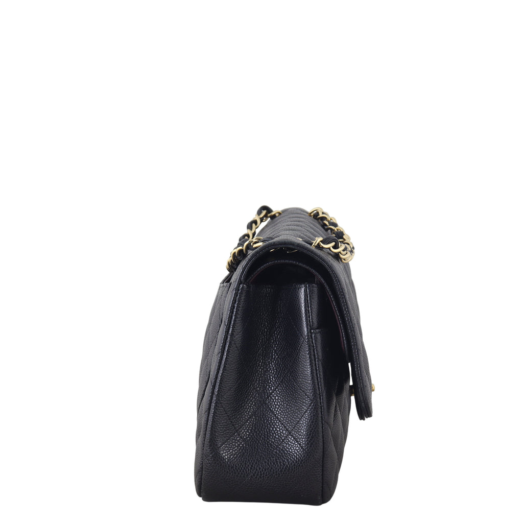 Chanel Classic Double Flap Jumbo Caviar