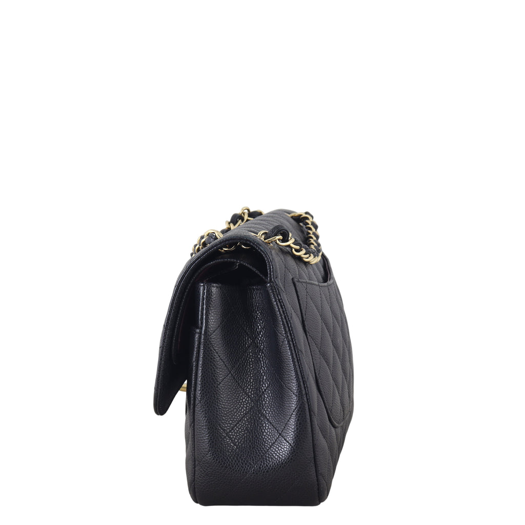 Chanel Classic Double Flap Jumbo Caviar