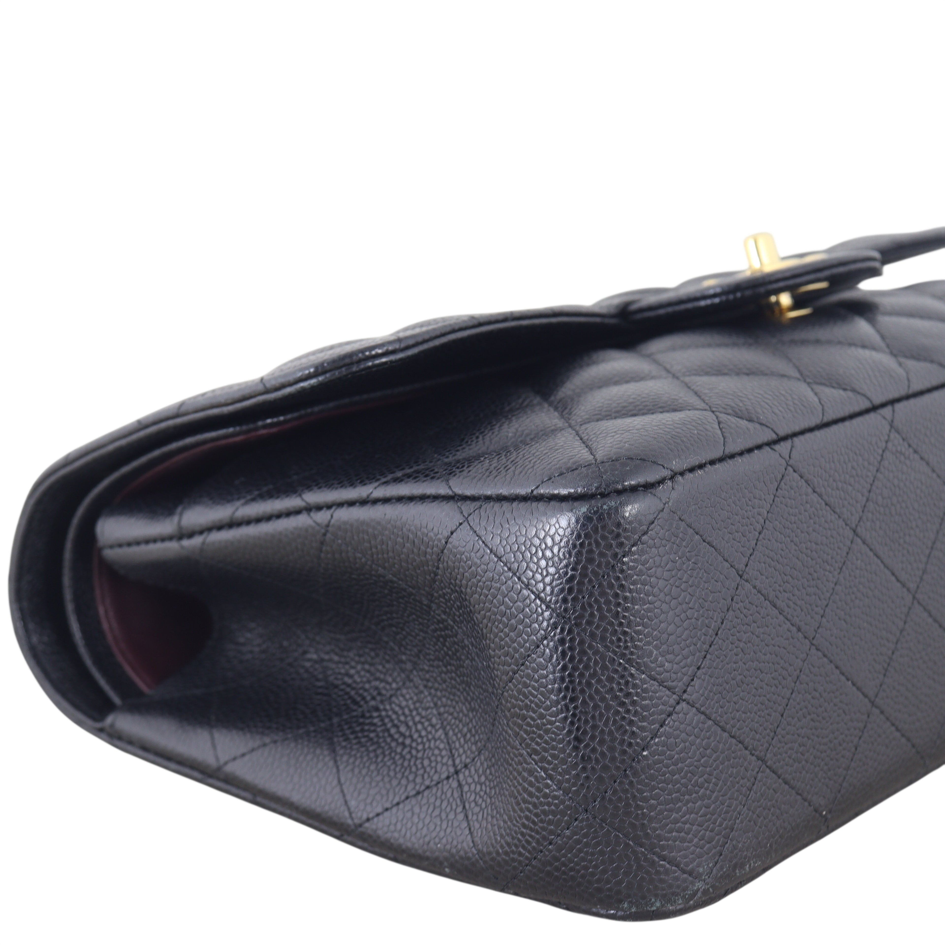 Chanel Classic Double Flap Jumbo Caviar