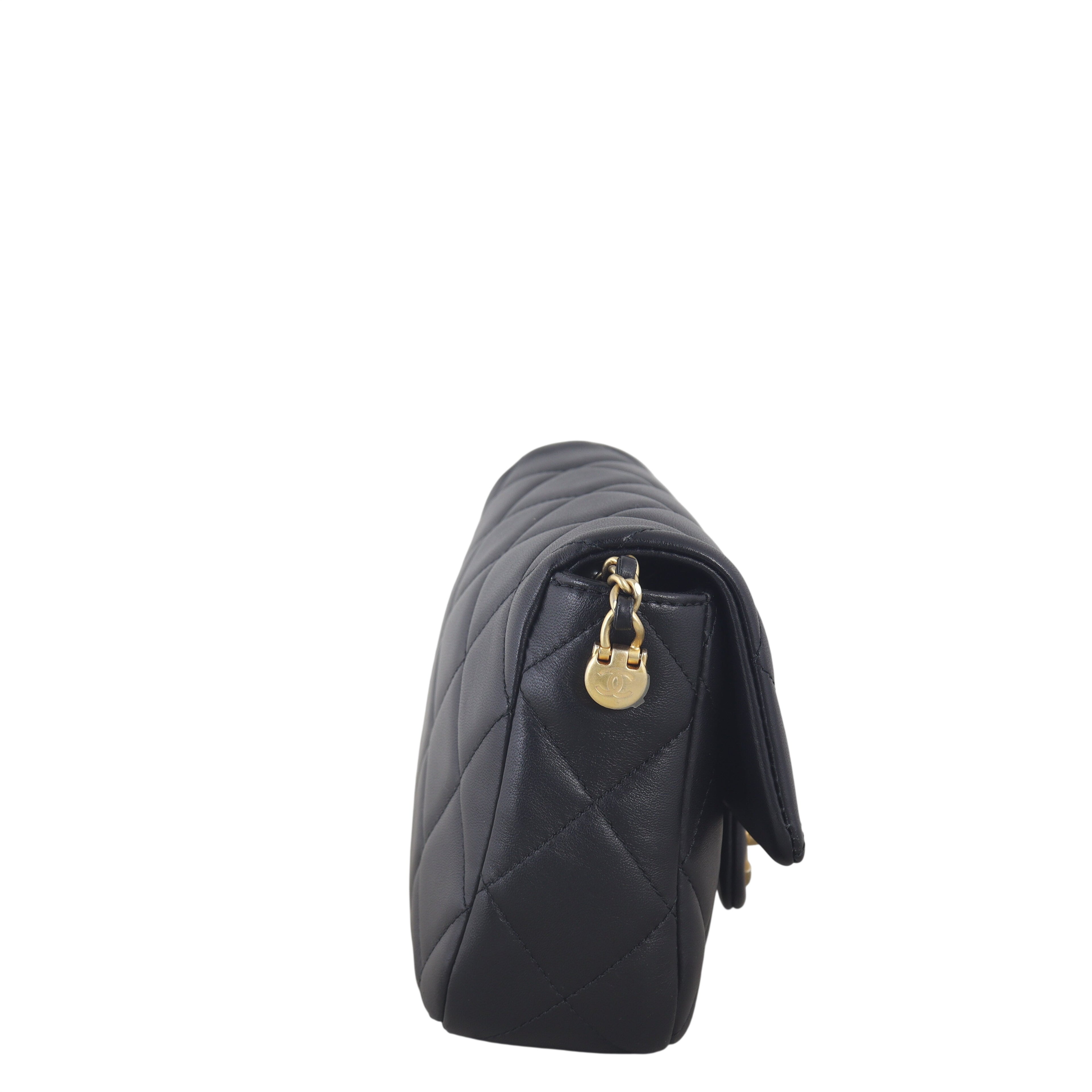 Chanel My Perfect Mini Flap Bag Pearl Strap