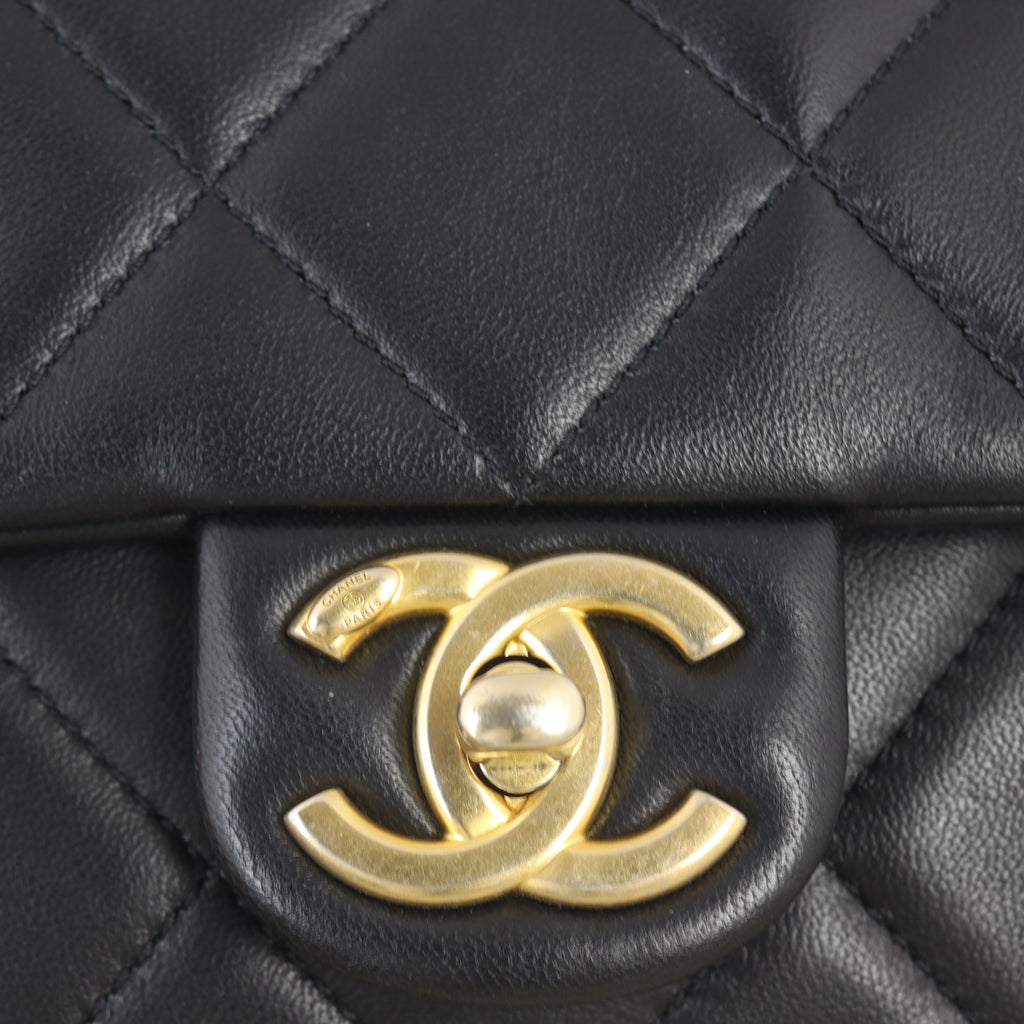 Chanel My Perfect Mini Flap Bag Pearl Strap
