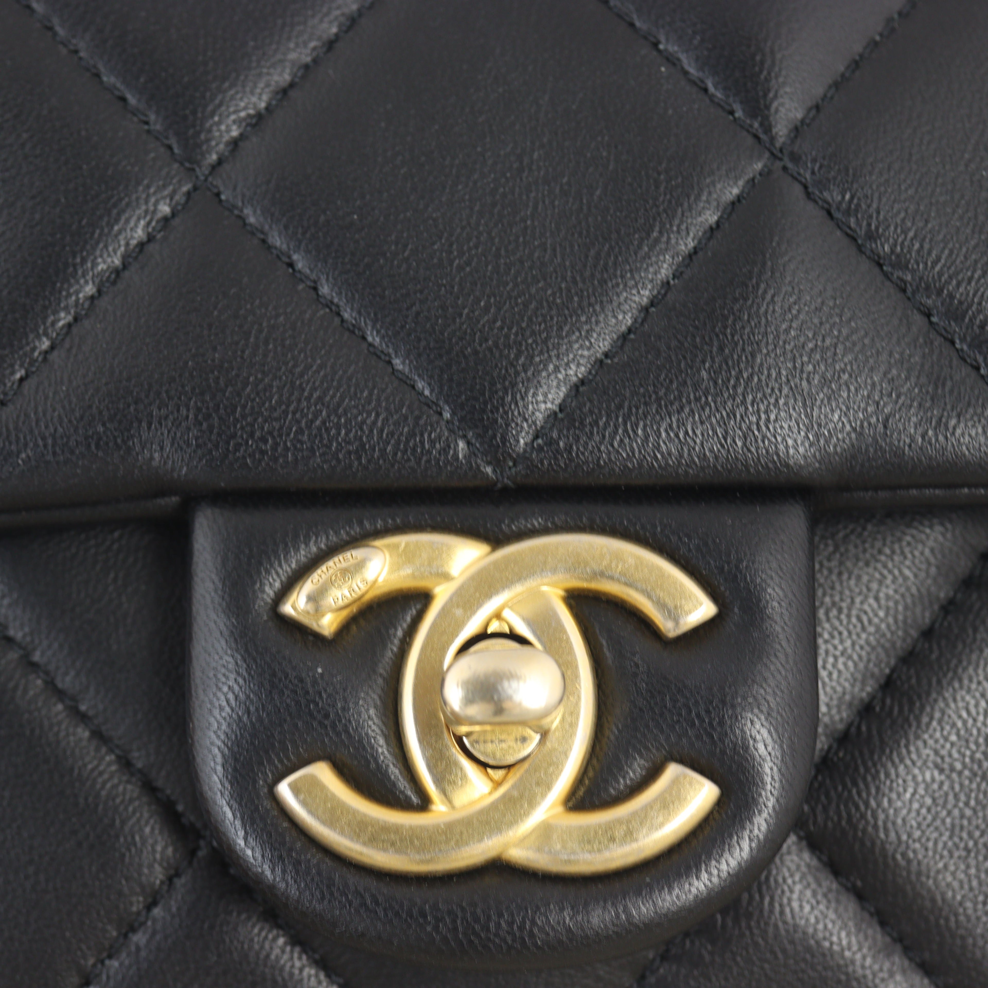 Chanel My Perfect Mini Flap Bag Pearl Strap