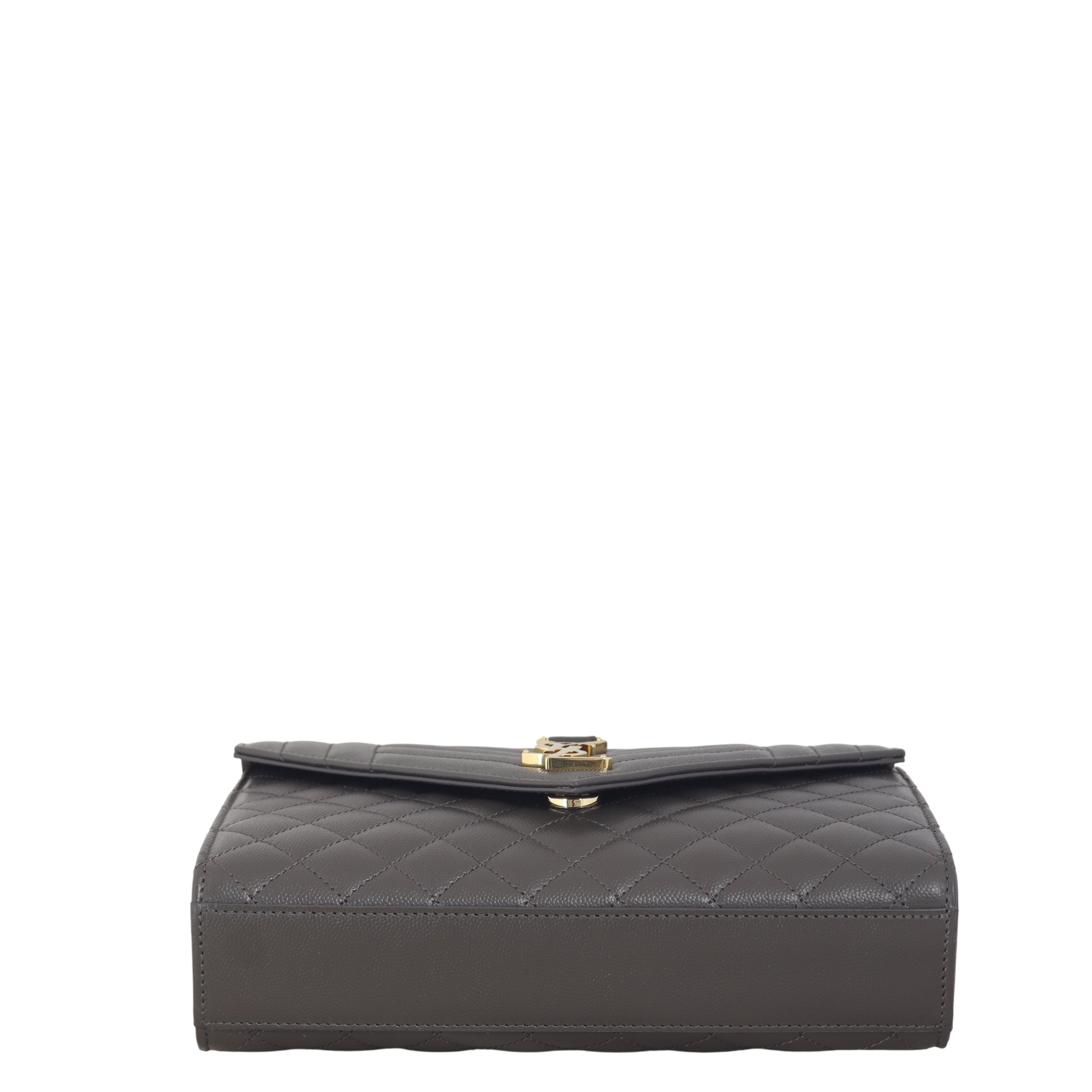 Saint Laurent Monogram Mix Matelasse Envelope Chain Bag Medium