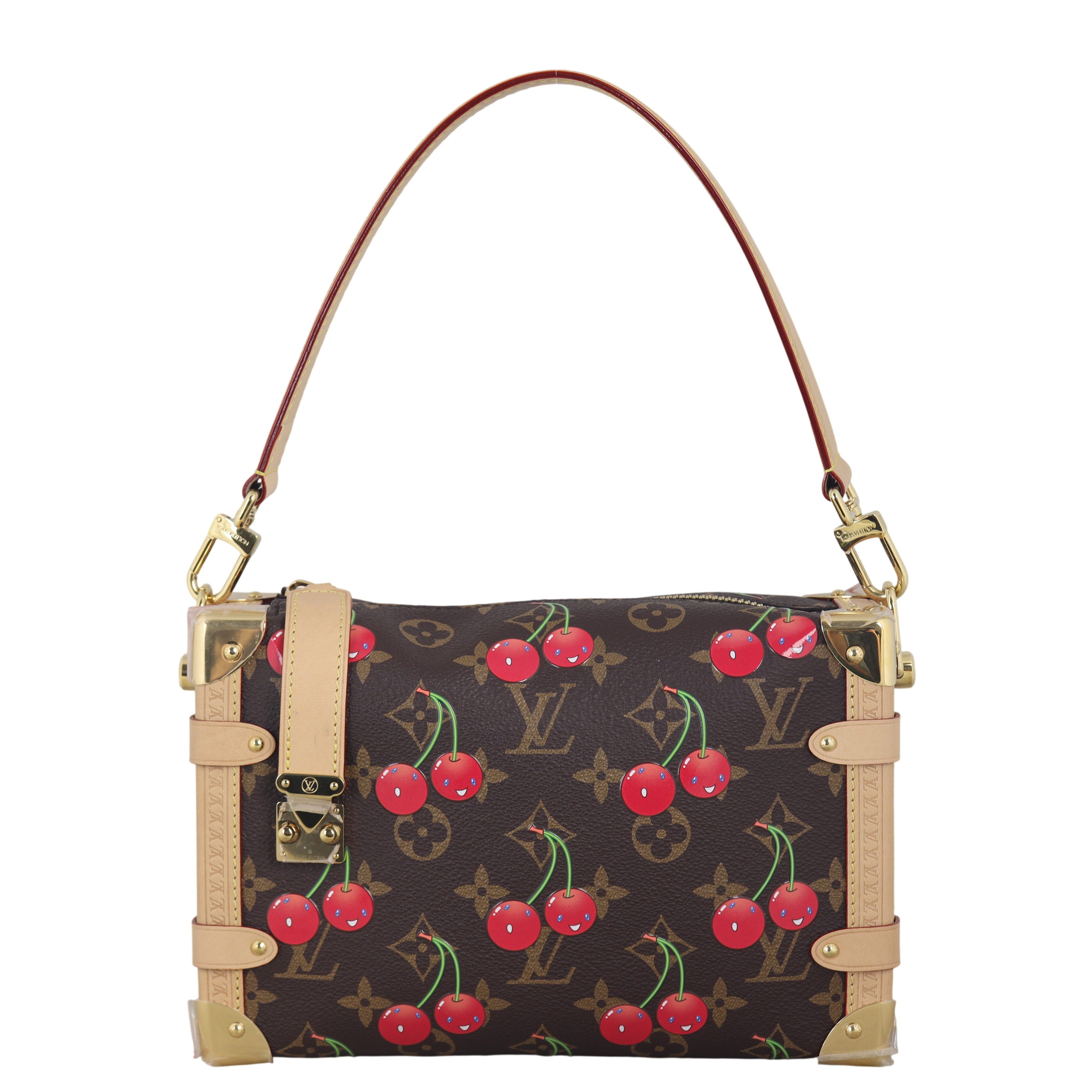 Louis Vuitton x Takashi Murakami Side Trunk MM Monogram Cerises