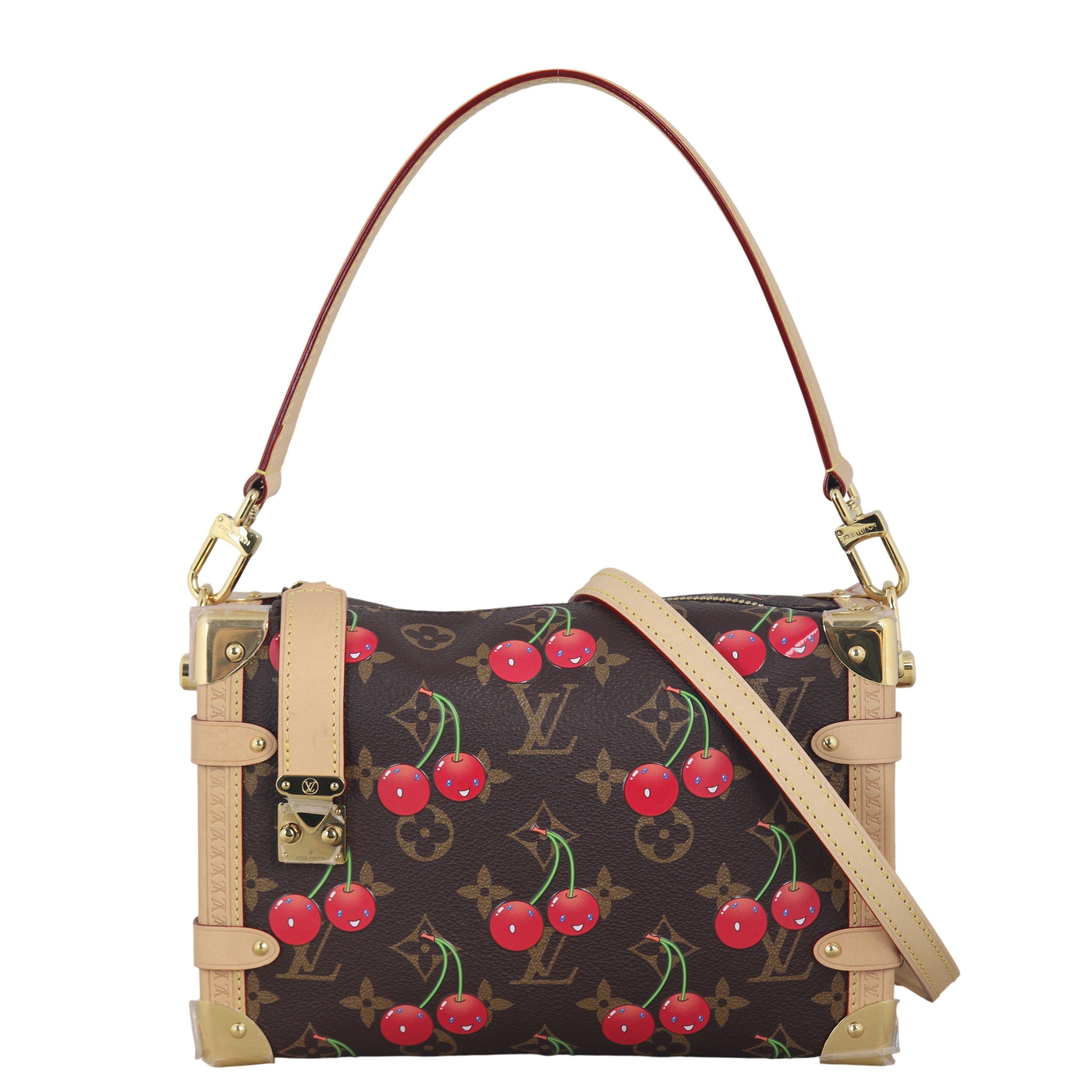 Louis Vuitton x Takashi Murakami Side Trunk MM Monogram Cerises