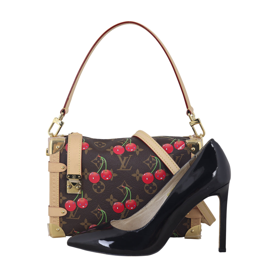 Louis Vuitton x Takashi Murakami Side Trunk MM Monogram Cerises