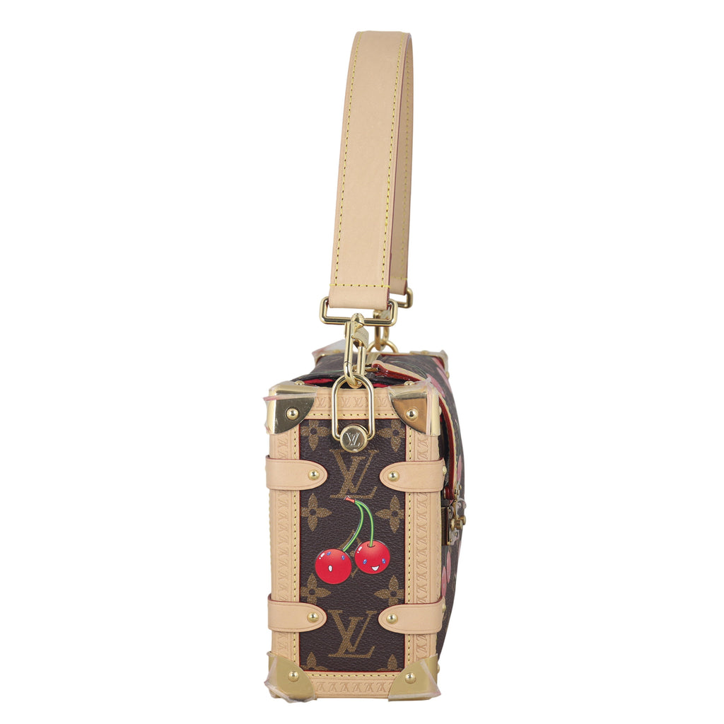 Louis Vuitton x Takashi Murakami Side Trunk MM Monogram Cerises
