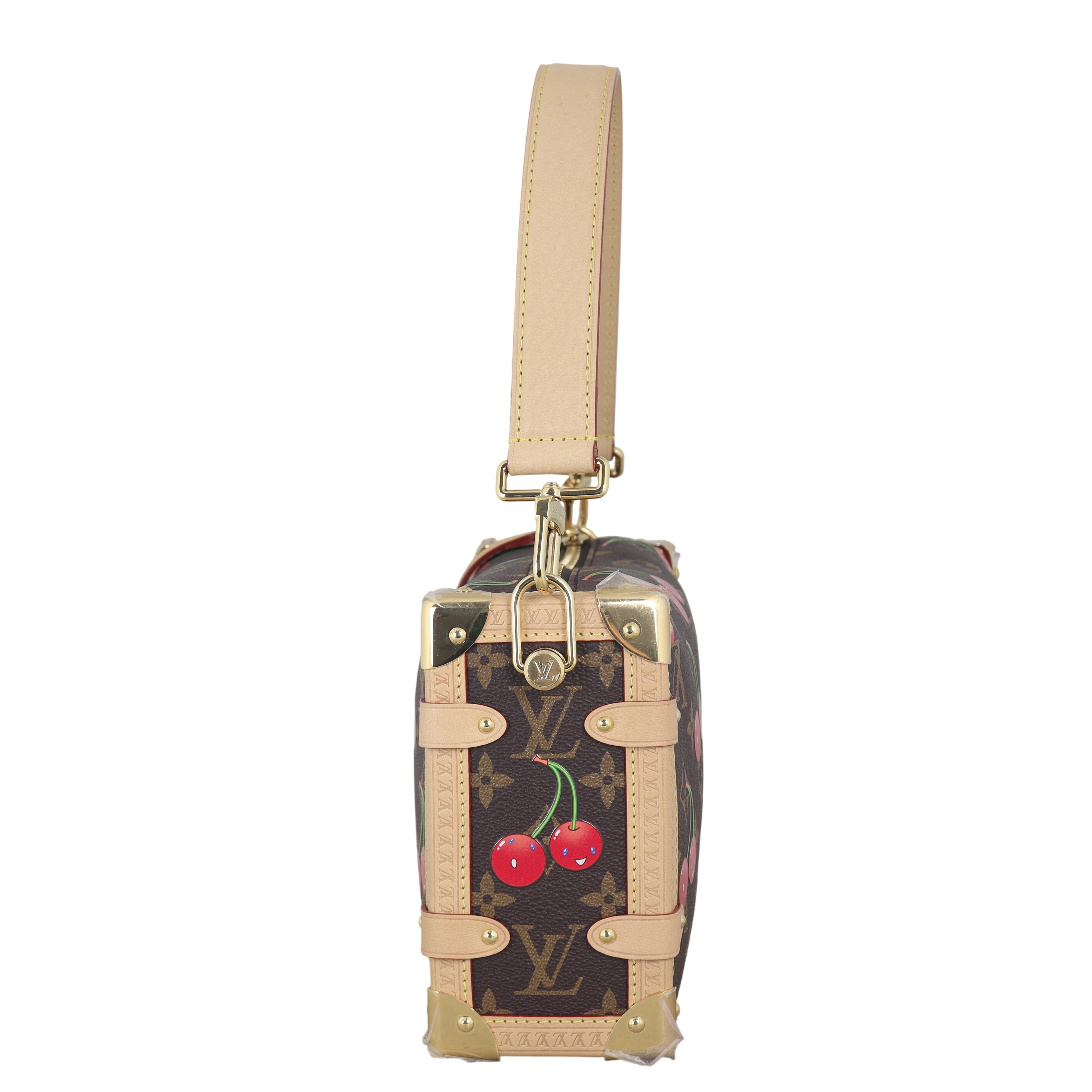 Louis Vuitton x Takashi Murakami Side Trunk MM Monogram Cerises
