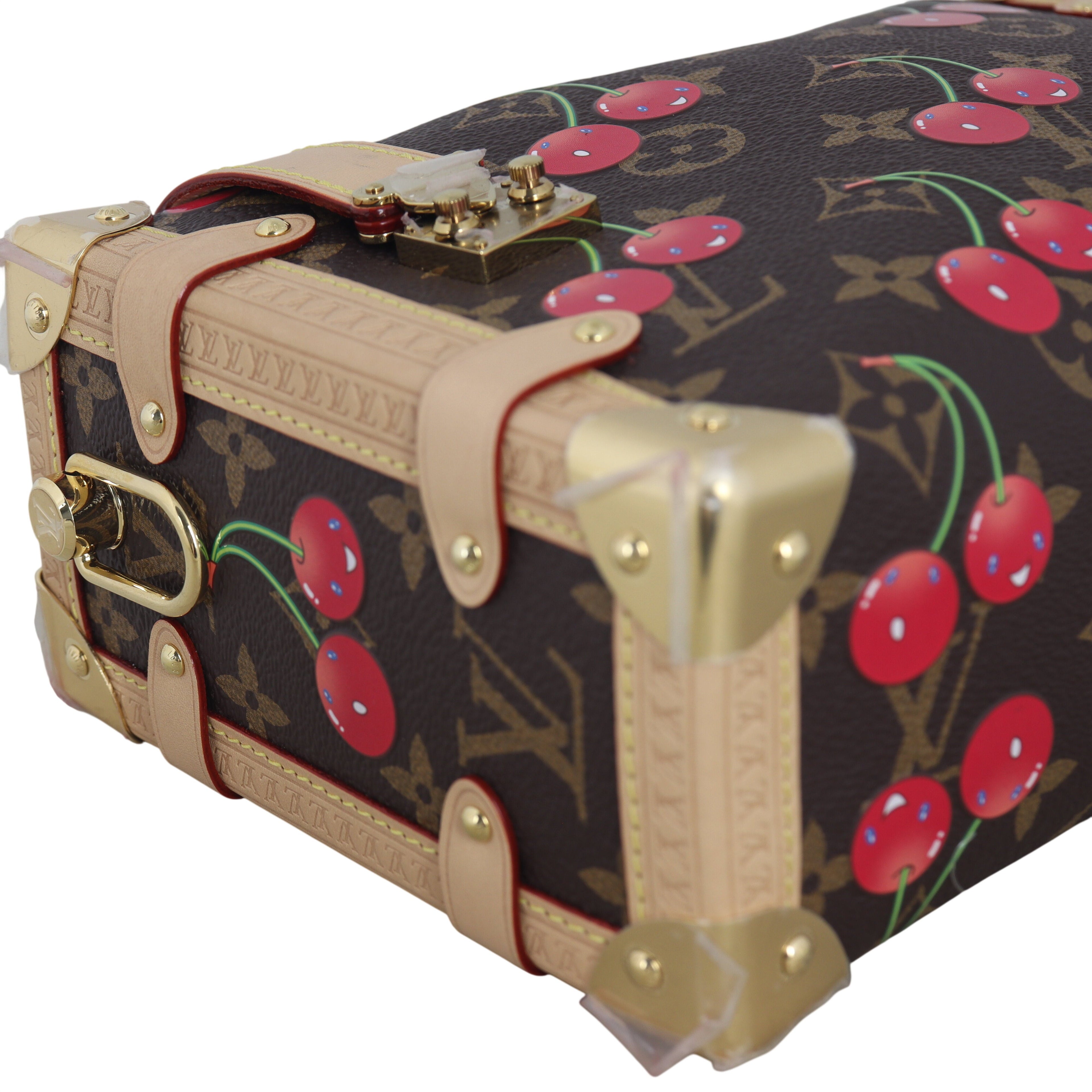 Louis Vuitton x Takashi Murakami Side Trunk MM Monogram Cerises