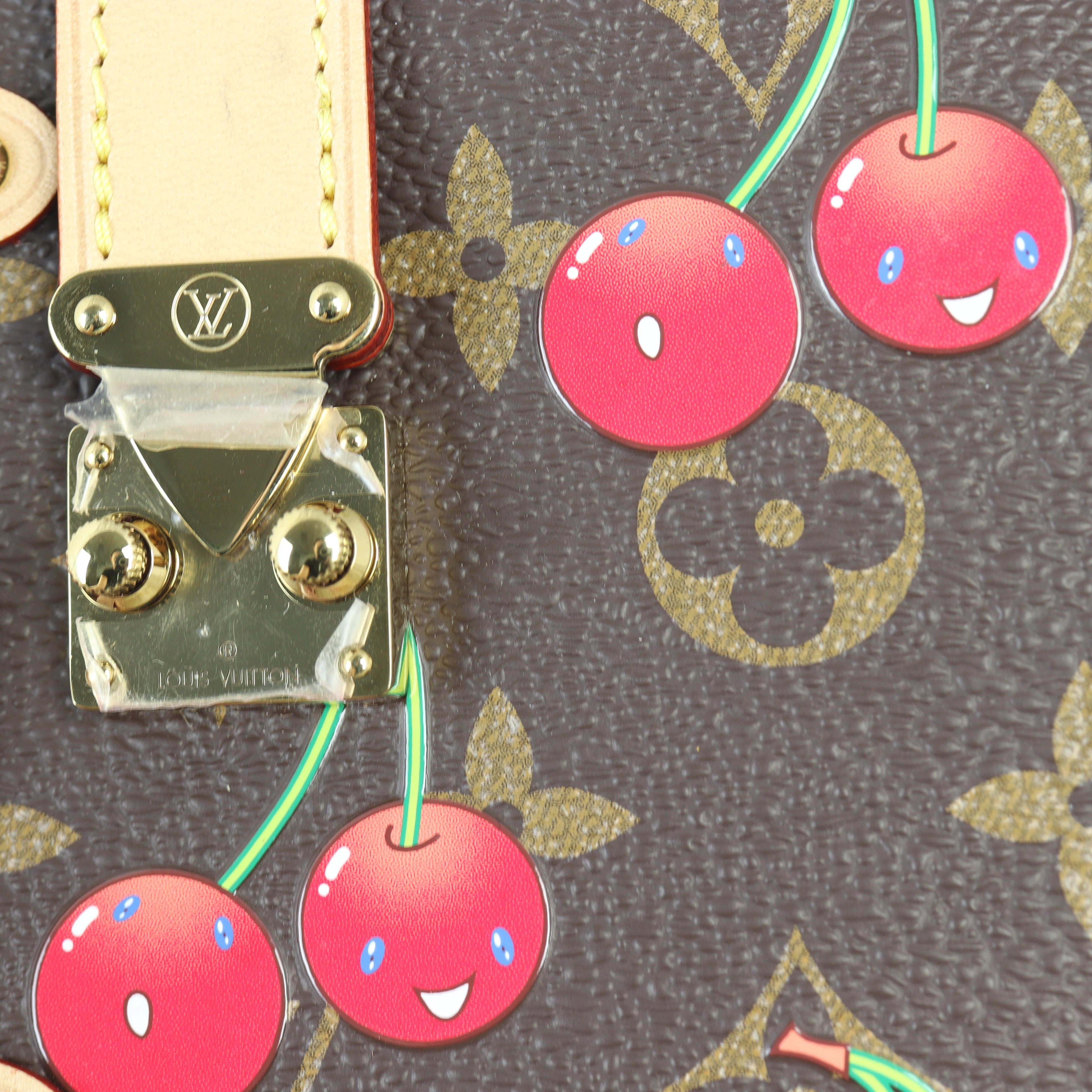 Louis Vuitton x Takashi Murakami Side Trunk MM Monogram Cerises