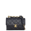 Chanel Chain Bar Top Handle Flap Bag