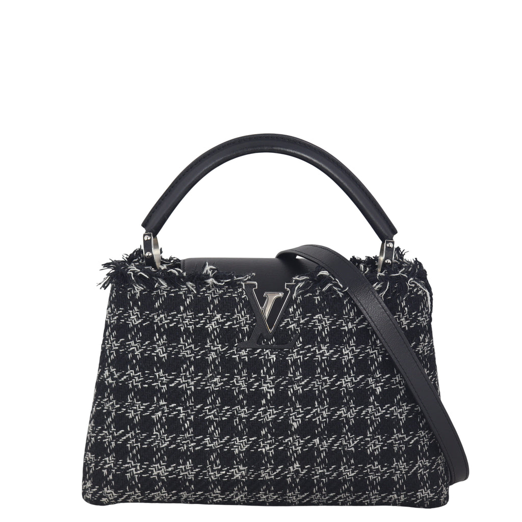 Louis Vuitton Capucines MM Tweed