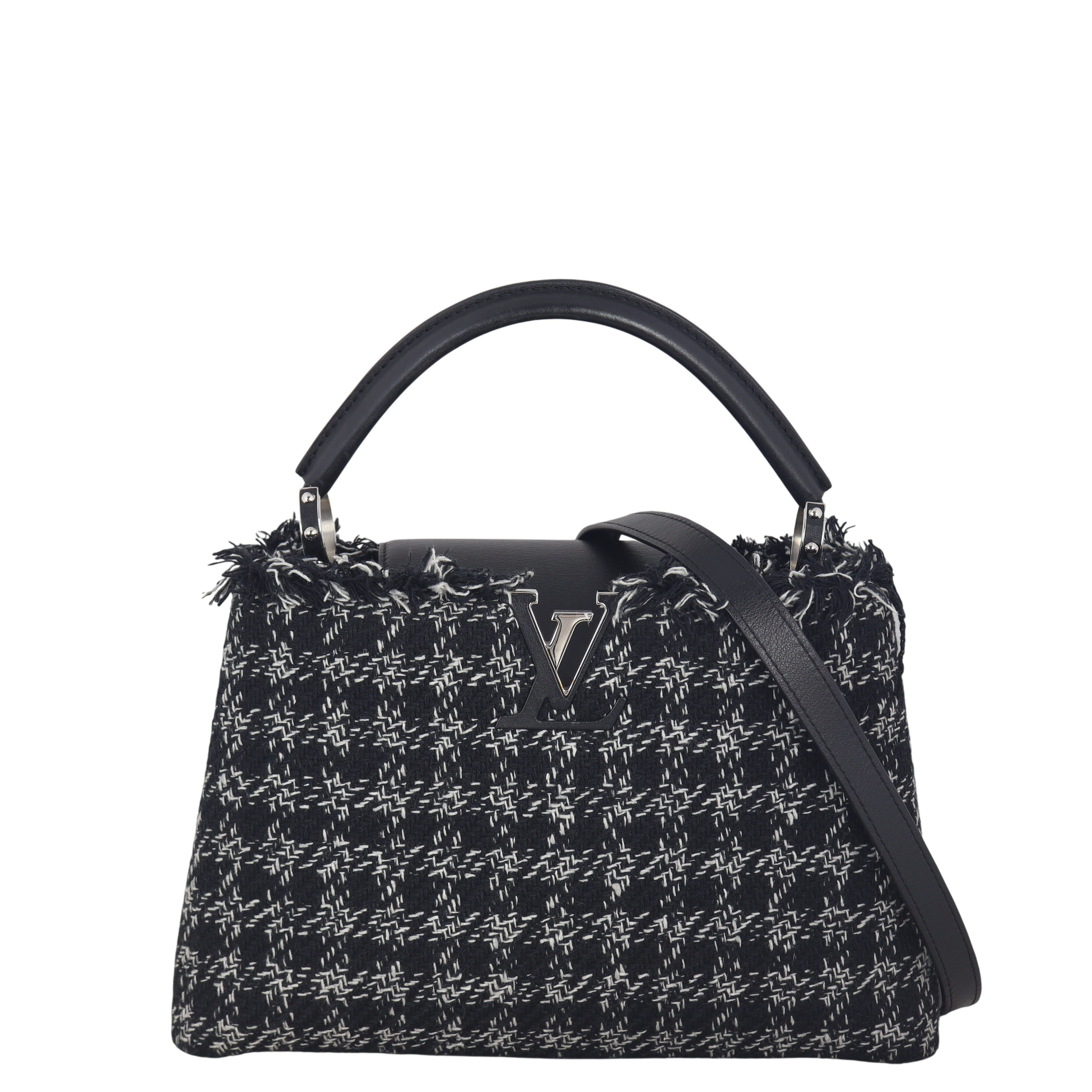 Louis Vuitton Capucines MM Tweed